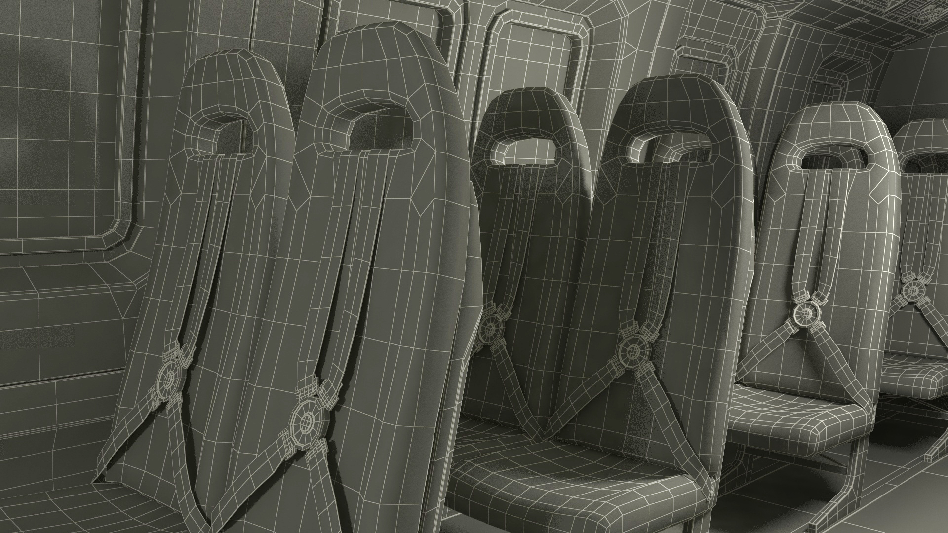 Russian Helicopter Gazprom MI-171 A3 Rigged for Cinema 4D 3D