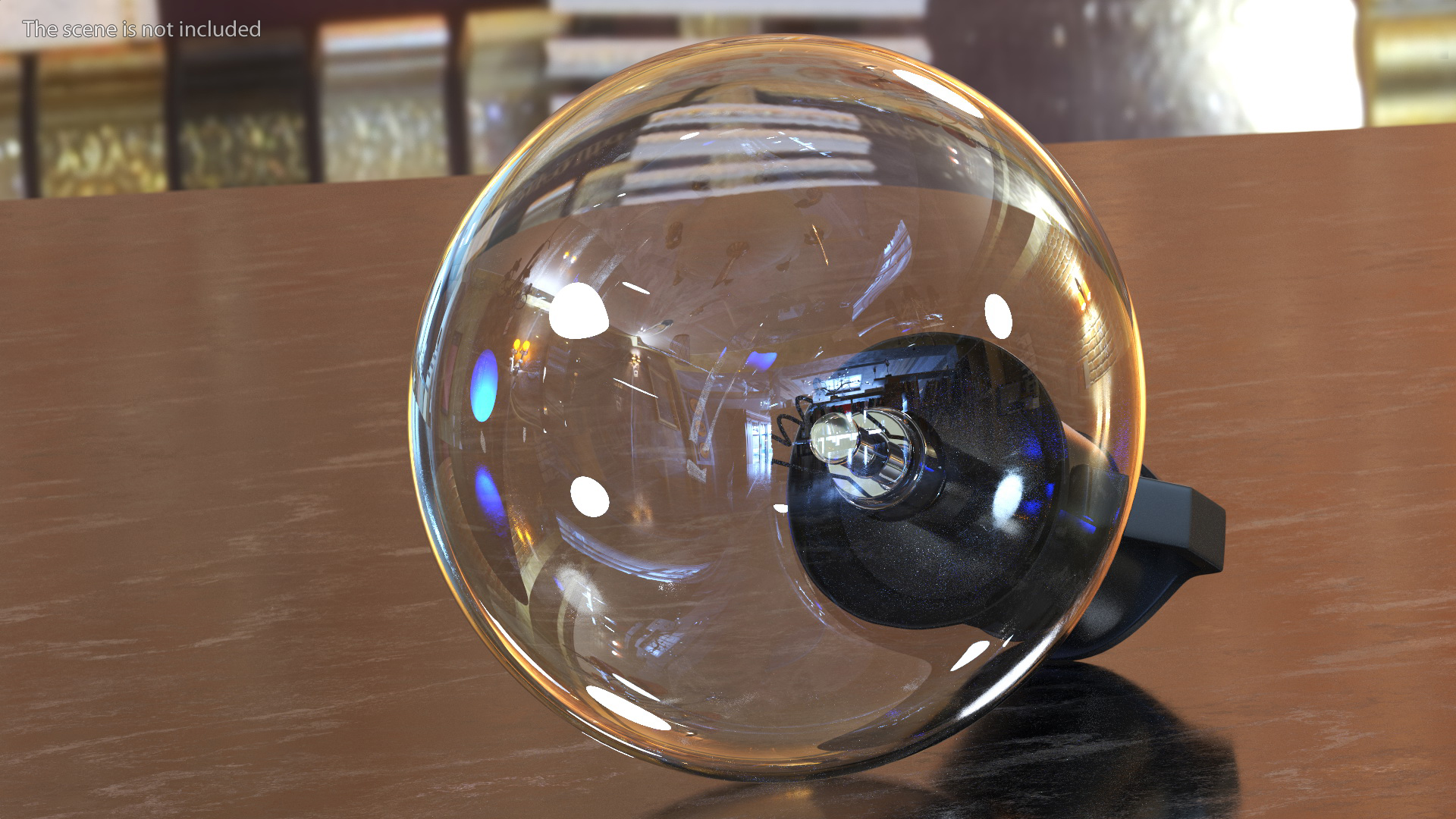 3D model Vintage String Light Bulb