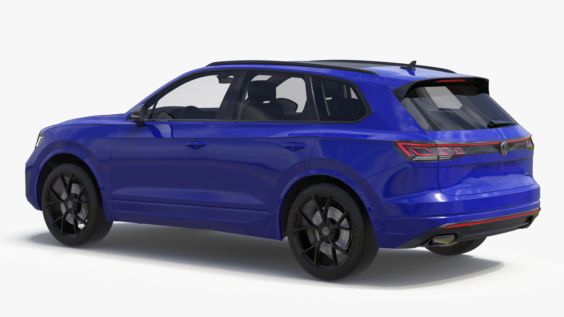 3D Volkswagen Touareg 2024 Blue model