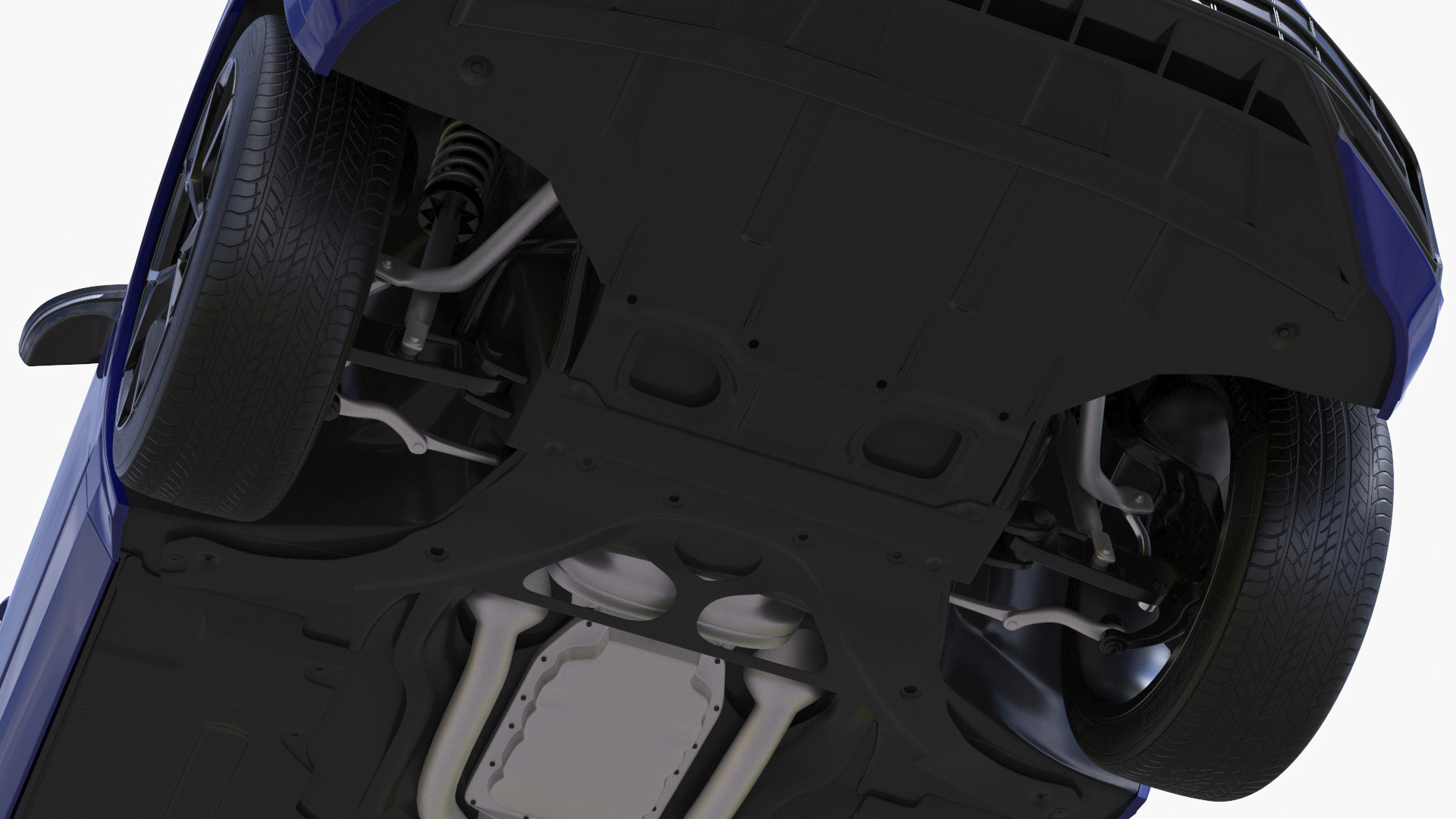 3D Volkswagen Touareg 2024 Blue model