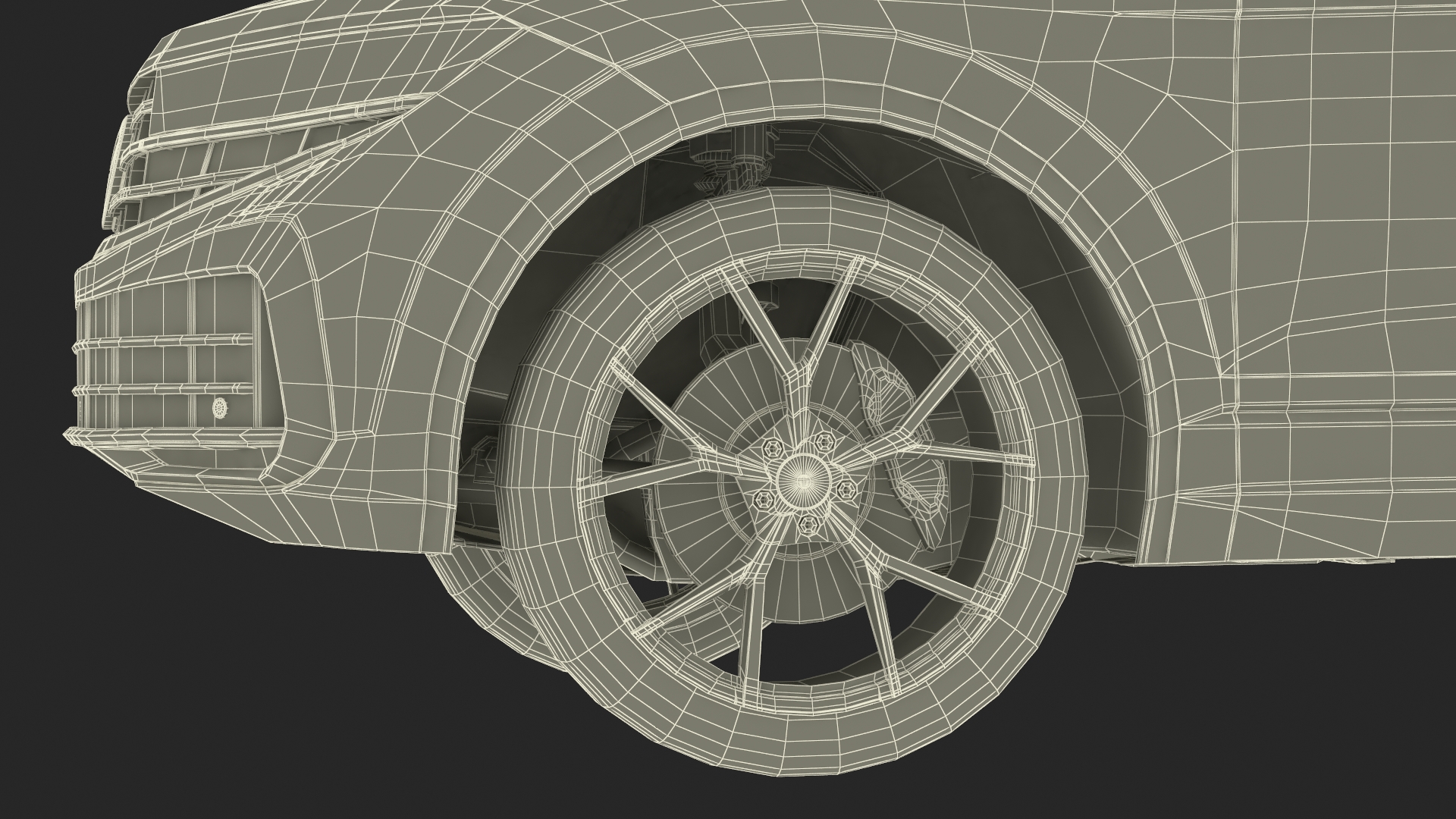 3D Volkswagen Touareg 2024 Blue model