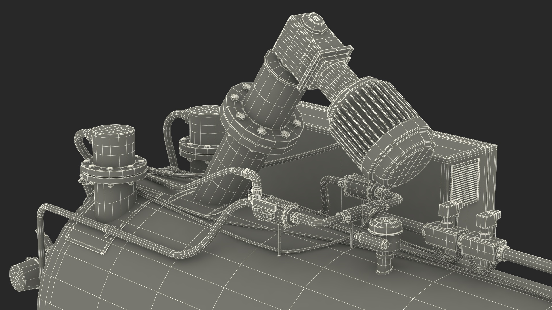 Alkaline Hydrolysis Machine 3D
