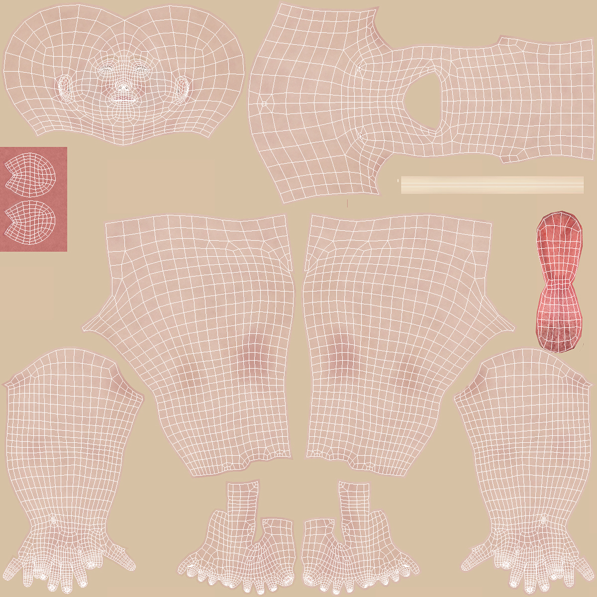 Small Baby Boy 3D model