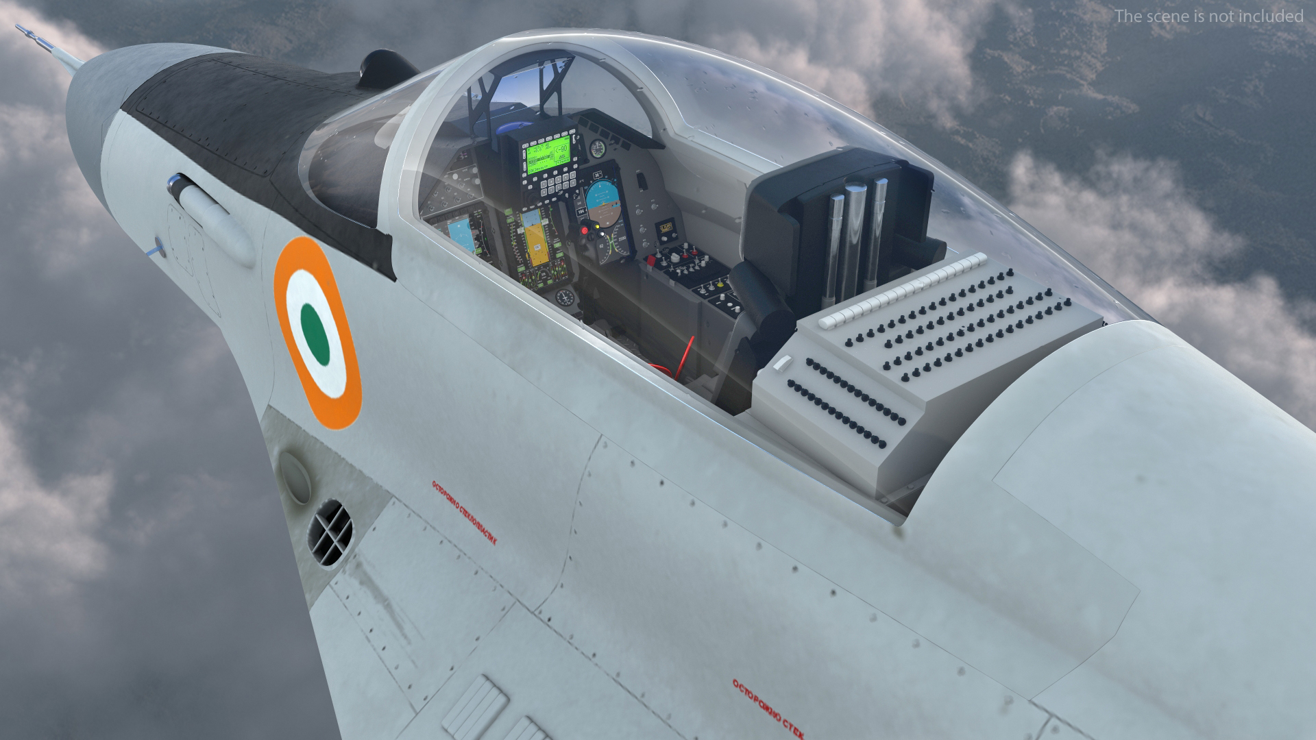 3D MiG 29K Multirole Fighter Aircraft Indian Navy