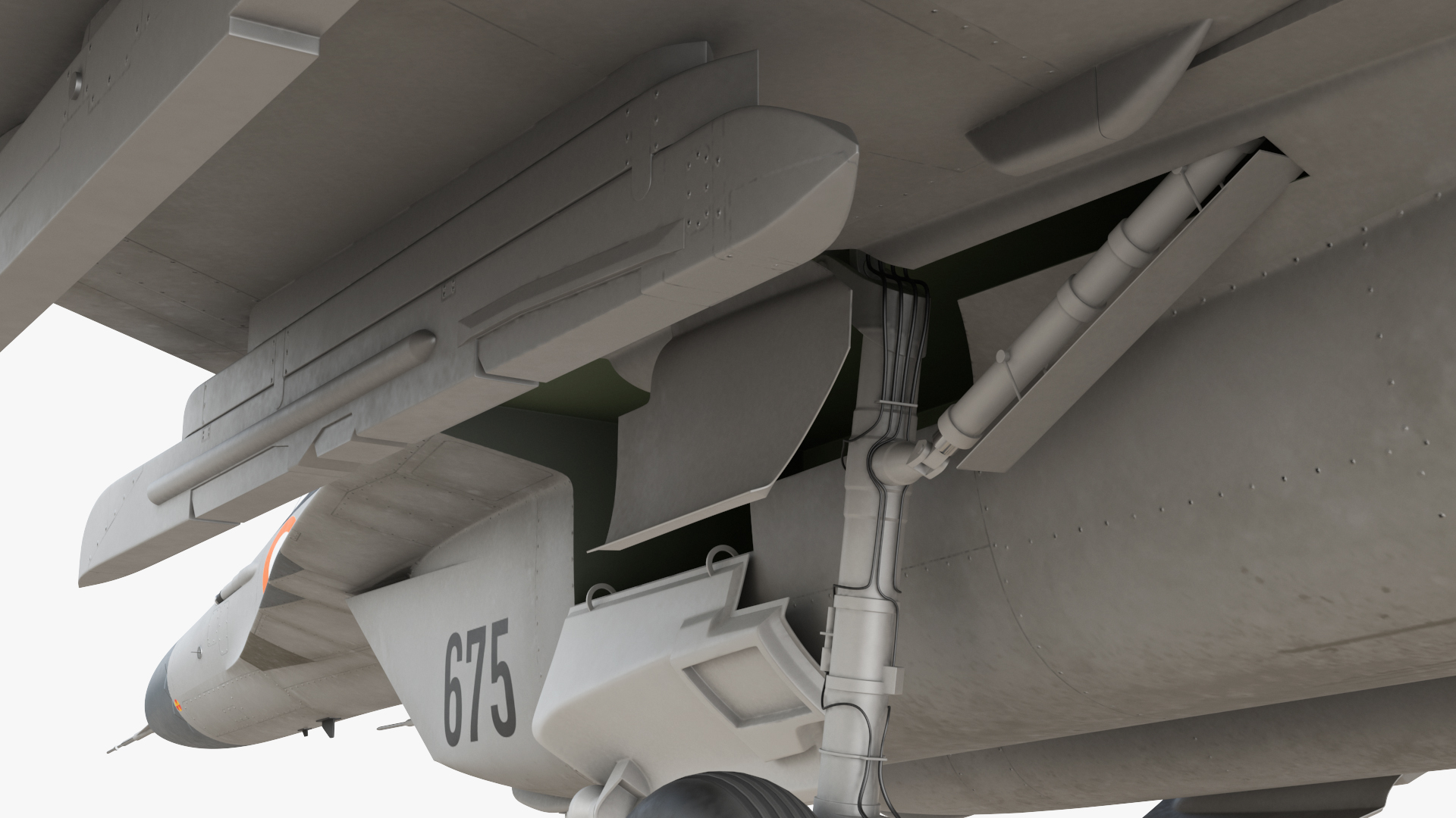 3D MiG 29K Multirole Fighter Aircraft Indian Navy
