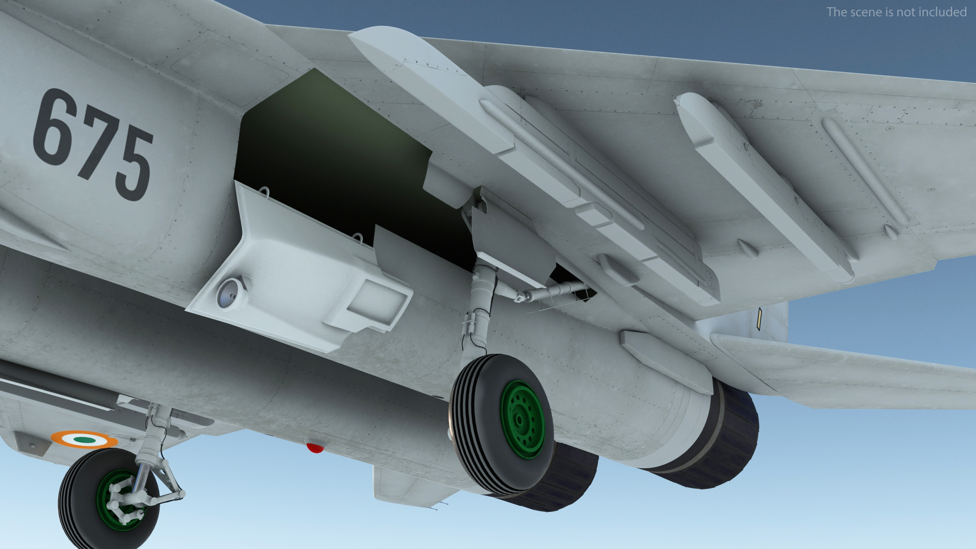 3D MiG 29K Multirole Fighter Aircraft Indian Navy