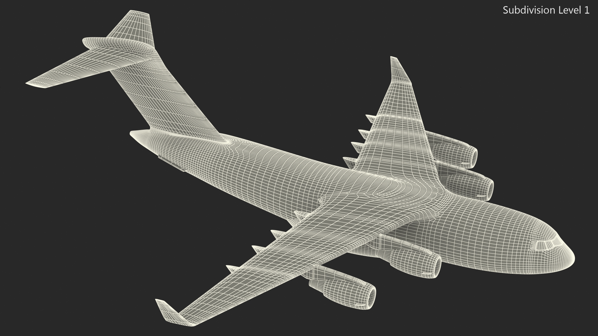Globemaster III Scale Model 3D