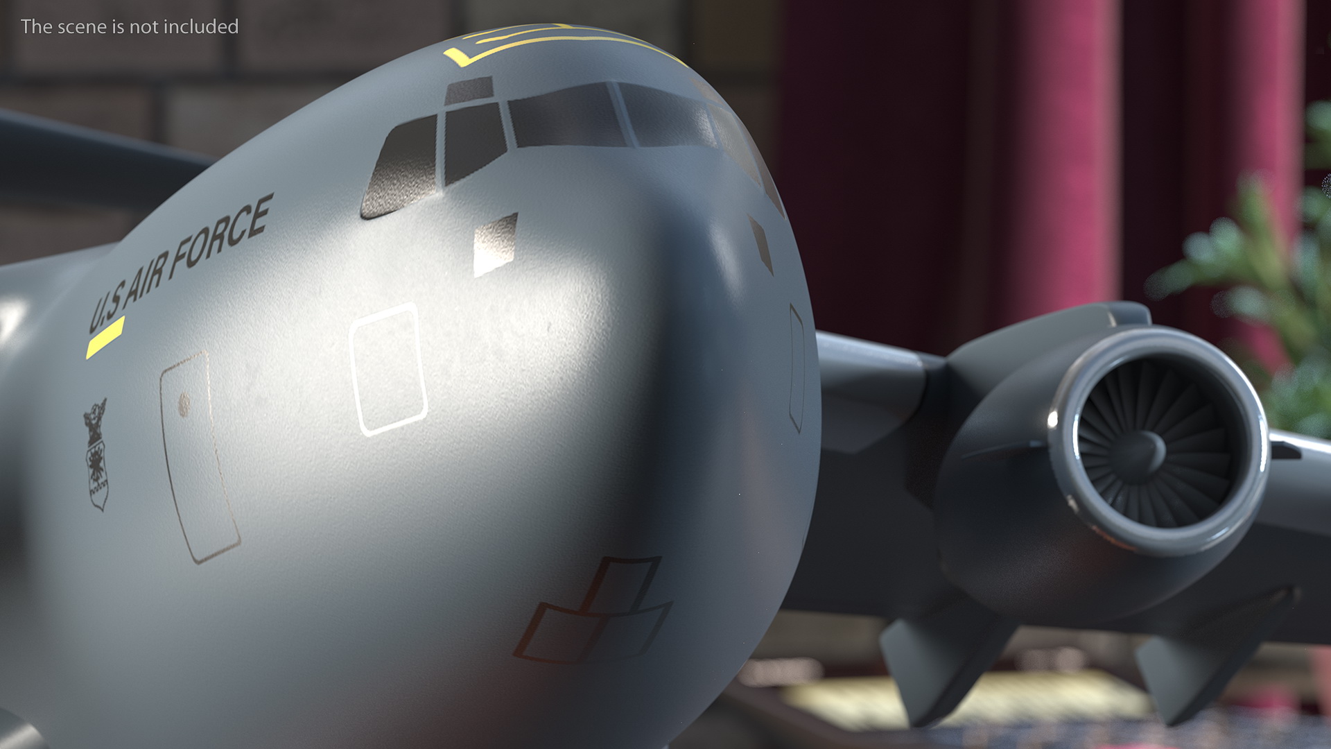Globemaster III Scale Model 3D