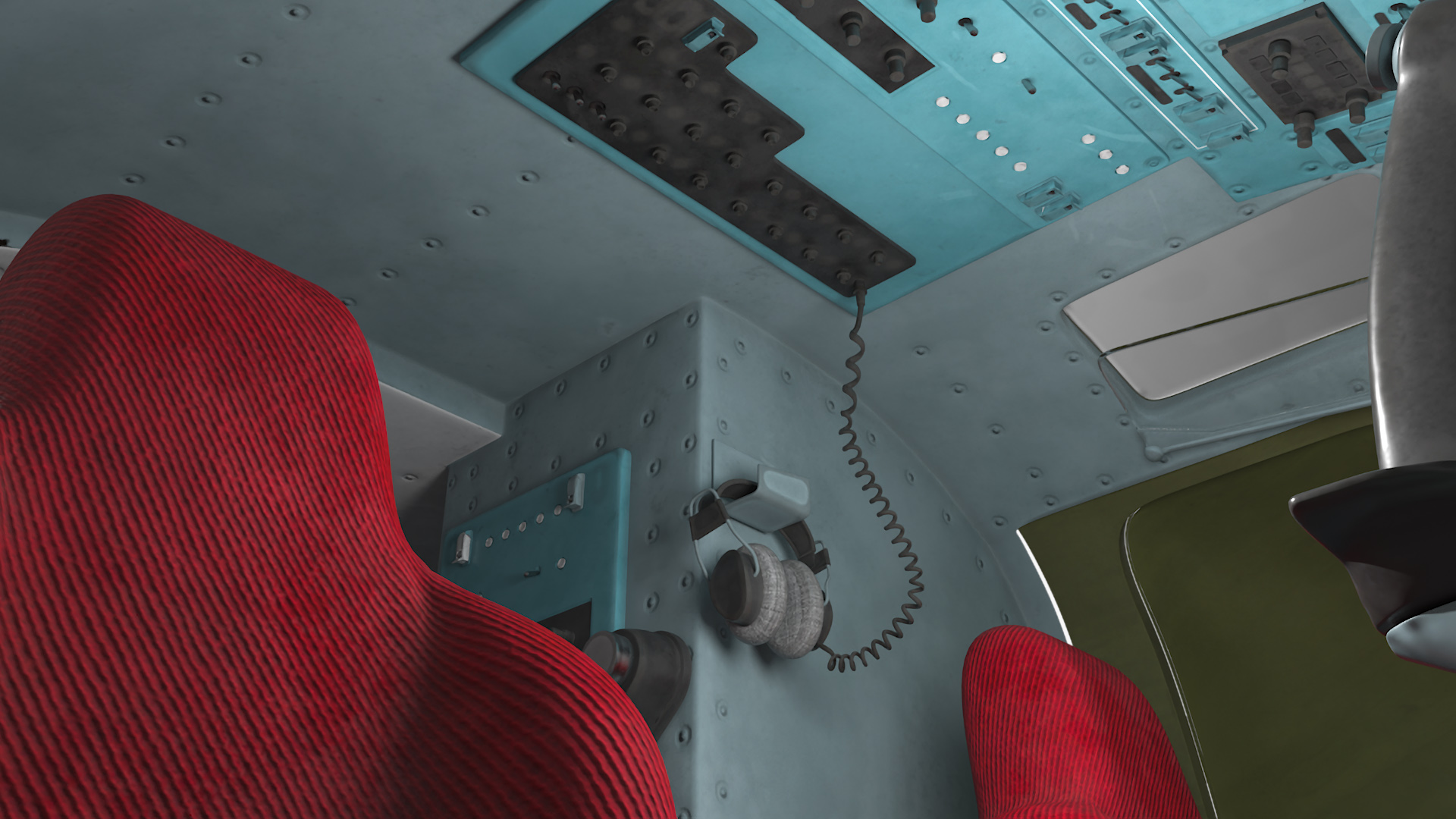 Kamov HH32A South Korea Air Force Helicopter Simplified Interior 3D model