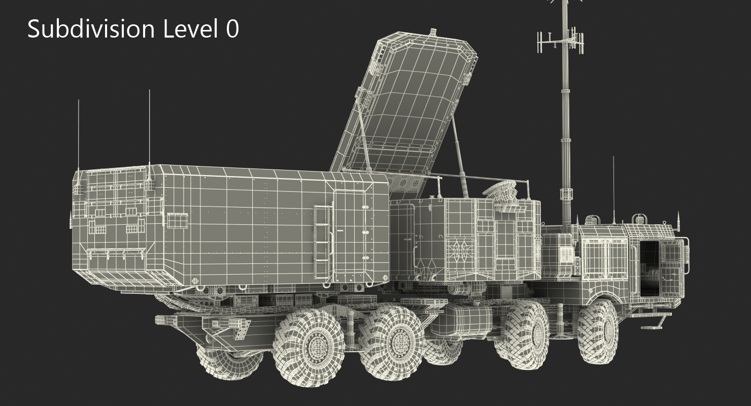 3D Mobile Radar Station 96L6 for S 400 Battle Position