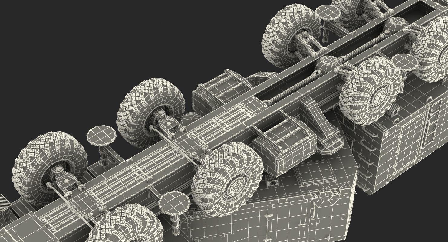 3D Mobile Radar Station 96L6 for S 400 Battle Position
