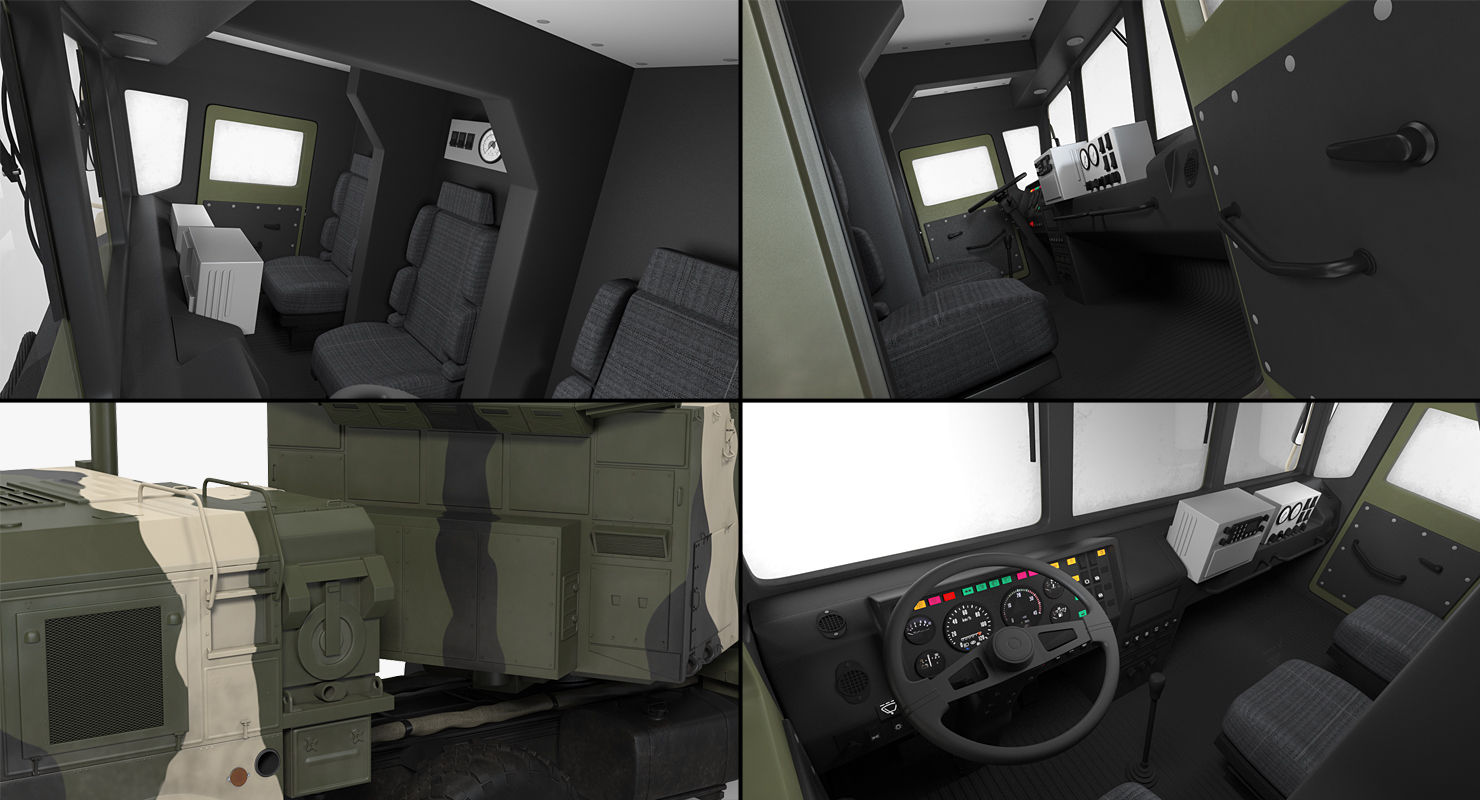 3D Mobile Radar Station 96L6 for S 400 Battle Position