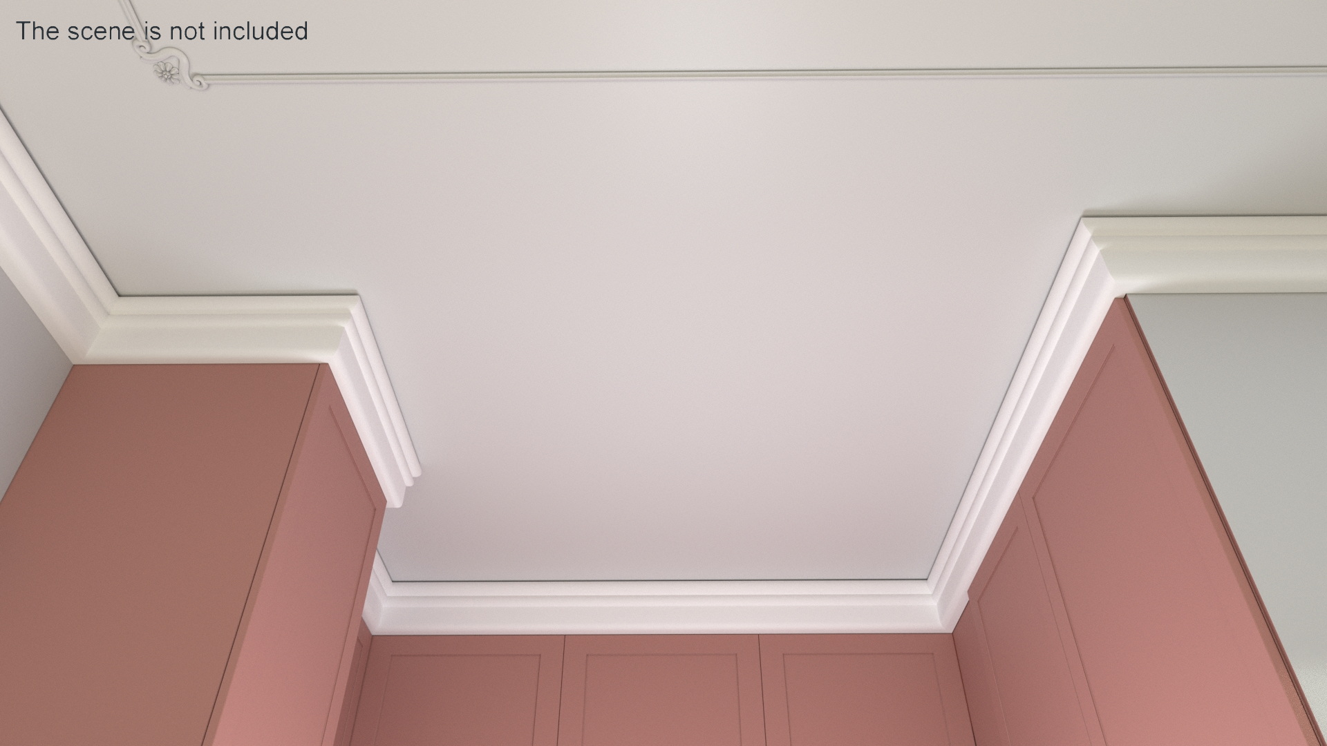 3D model Architectural Molding Gypsum Type 2