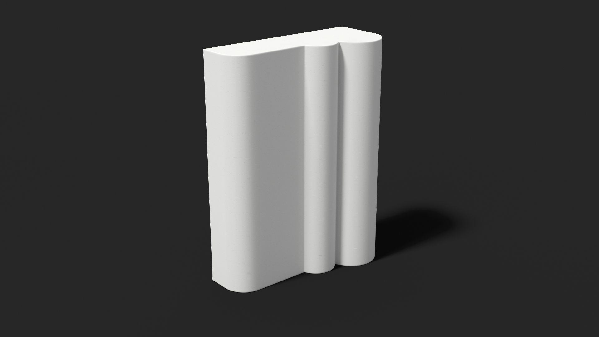 3D model Architectural Molding Gypsum Type 2
