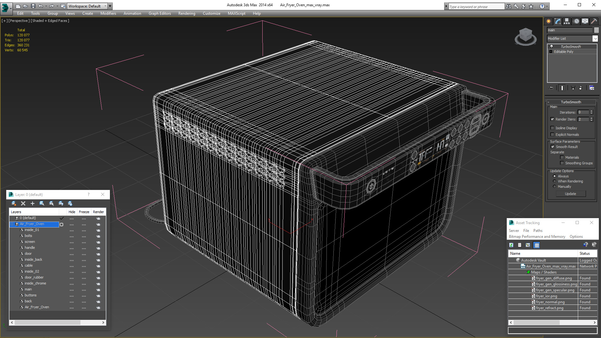 Air Fryer Oven 3D model