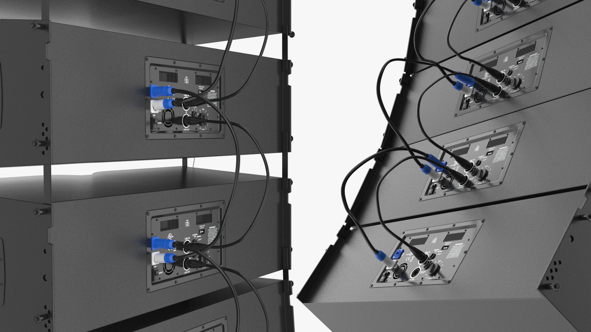 Curved Line Array Loudspeaker System, view 5