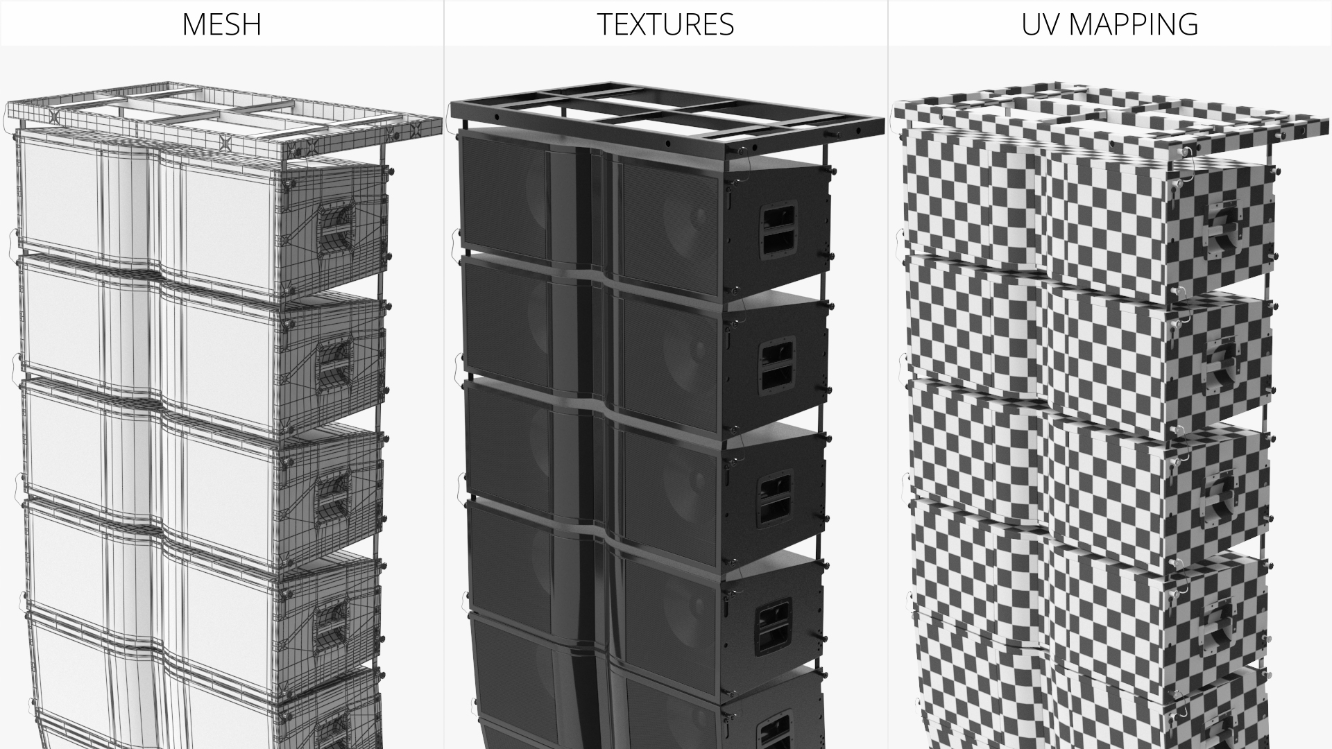 Curved Line Array Loudspeaker System, view 7