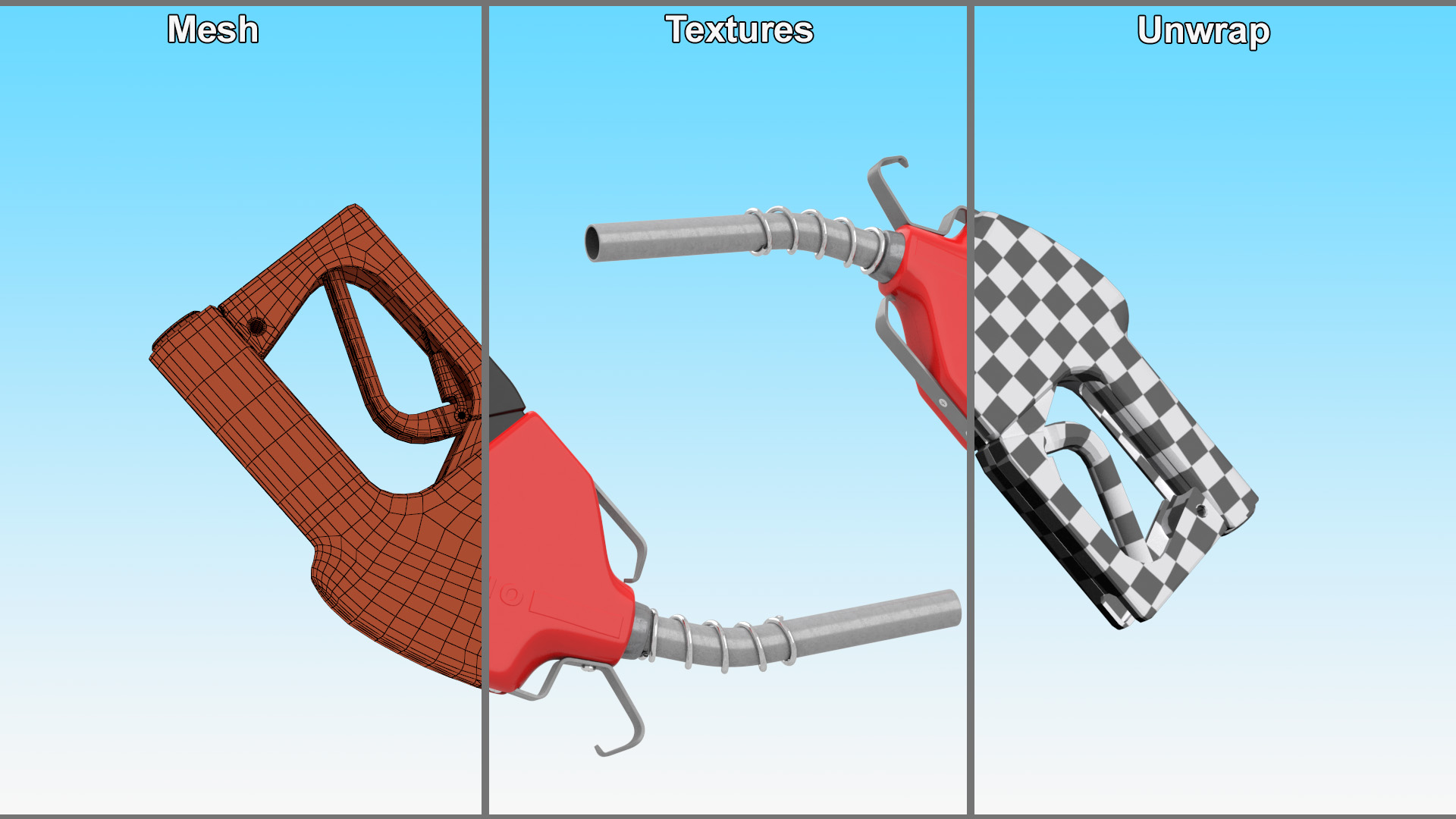 3D Fuel Dispenser Nozzle