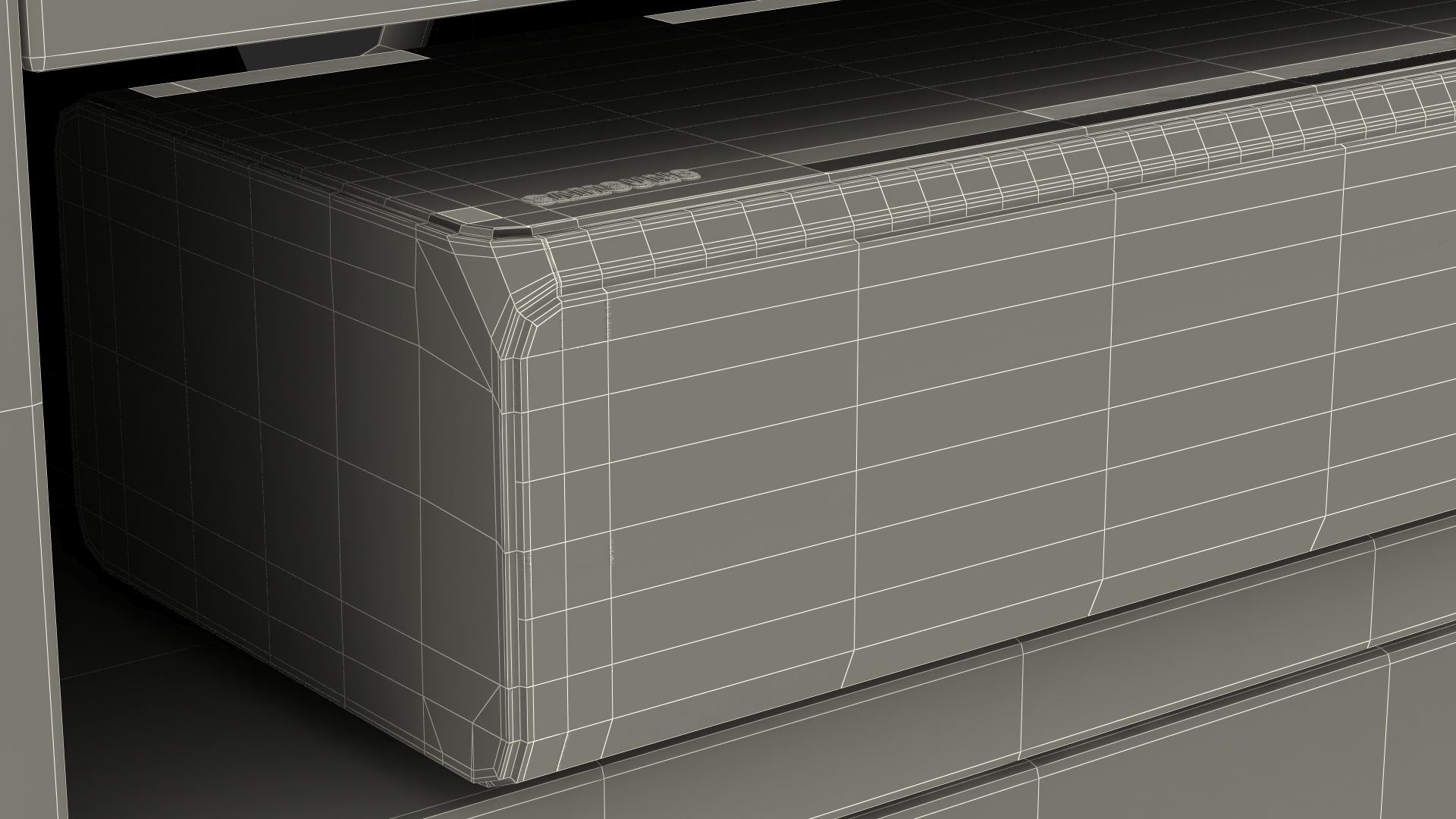 3D model Living Room TV Cabinet with Storage