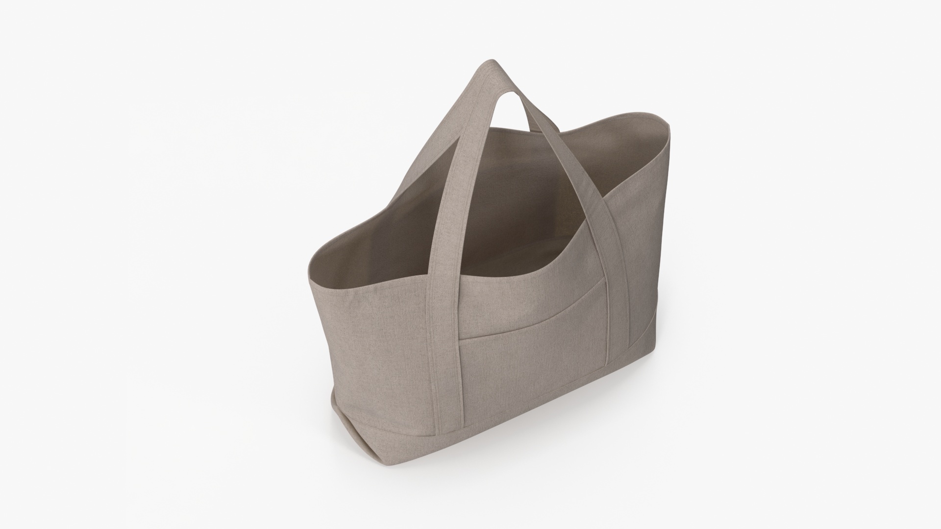 3D Canvas Tote Bag Hanging model
