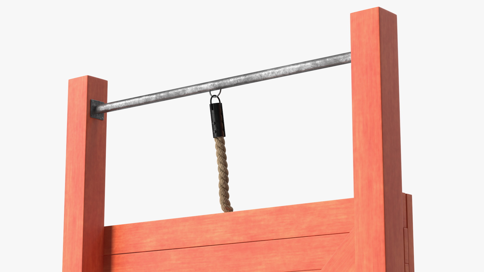 3D model Obstacle Course Wall with Rope
