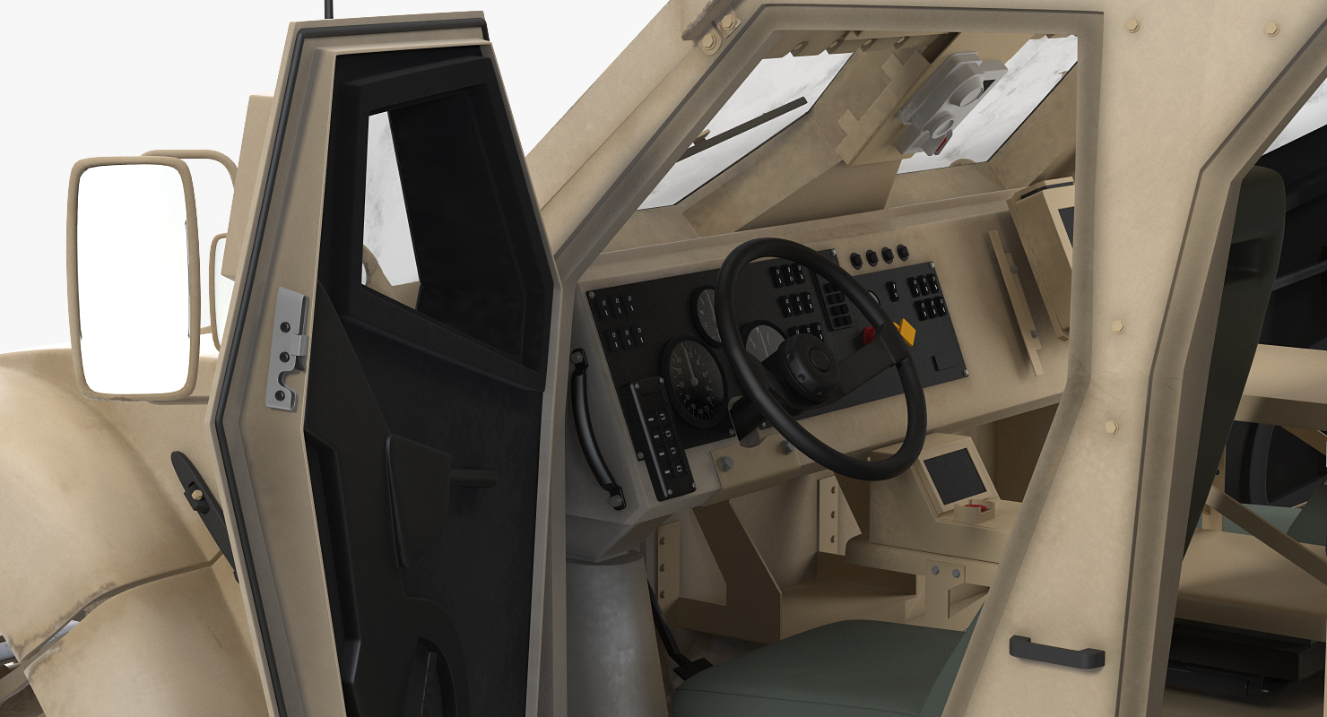 Oshkosh M ATV Medical Vehicle 3D model
