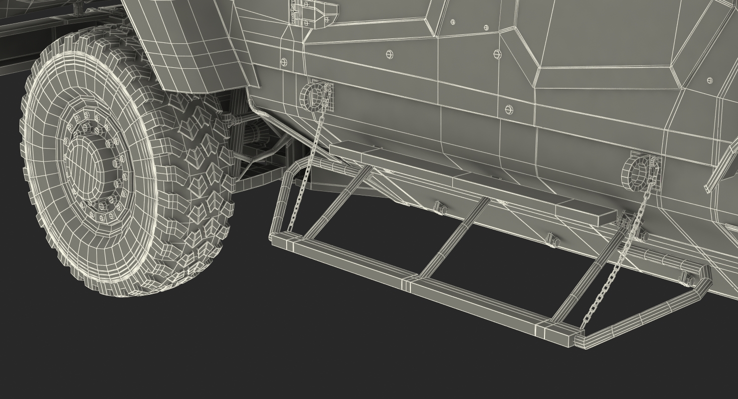 Oshkosh M ATV Medical Vehicle 3D model