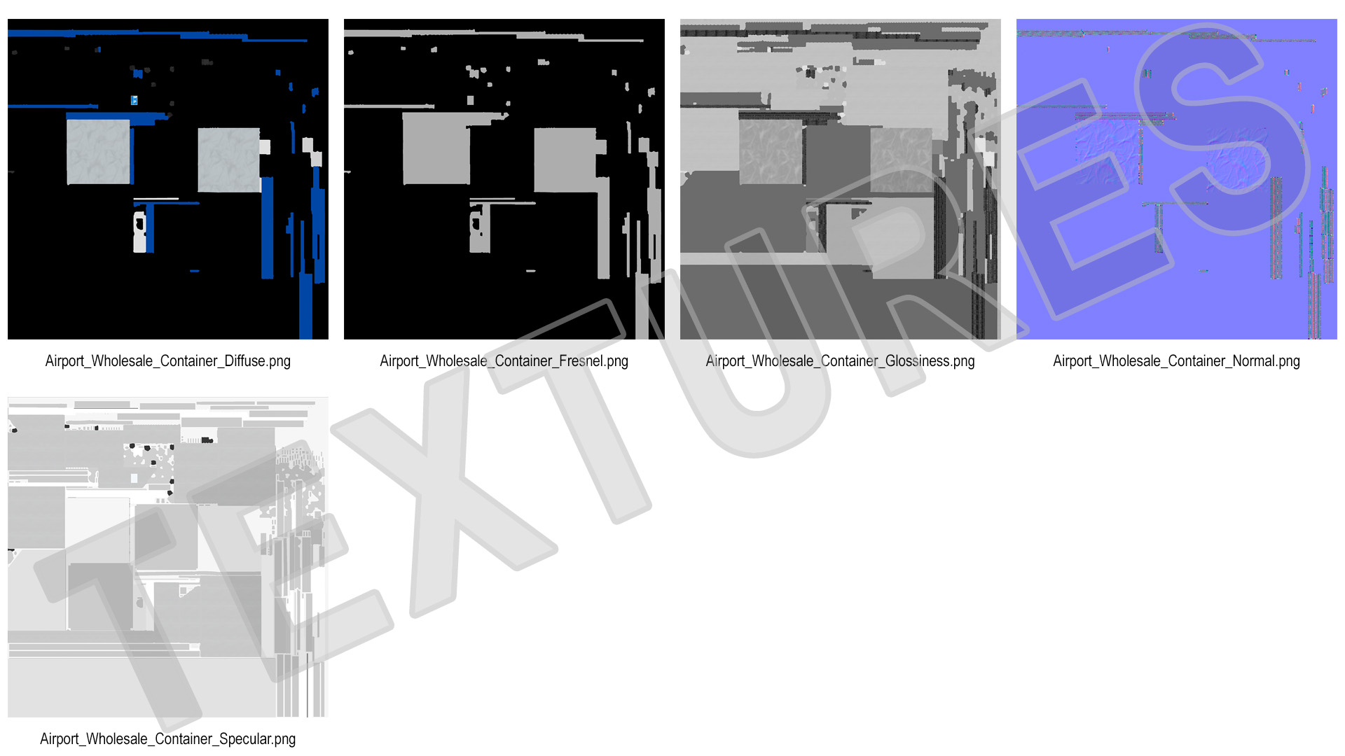 3D LD3 Airport Wholesale Container