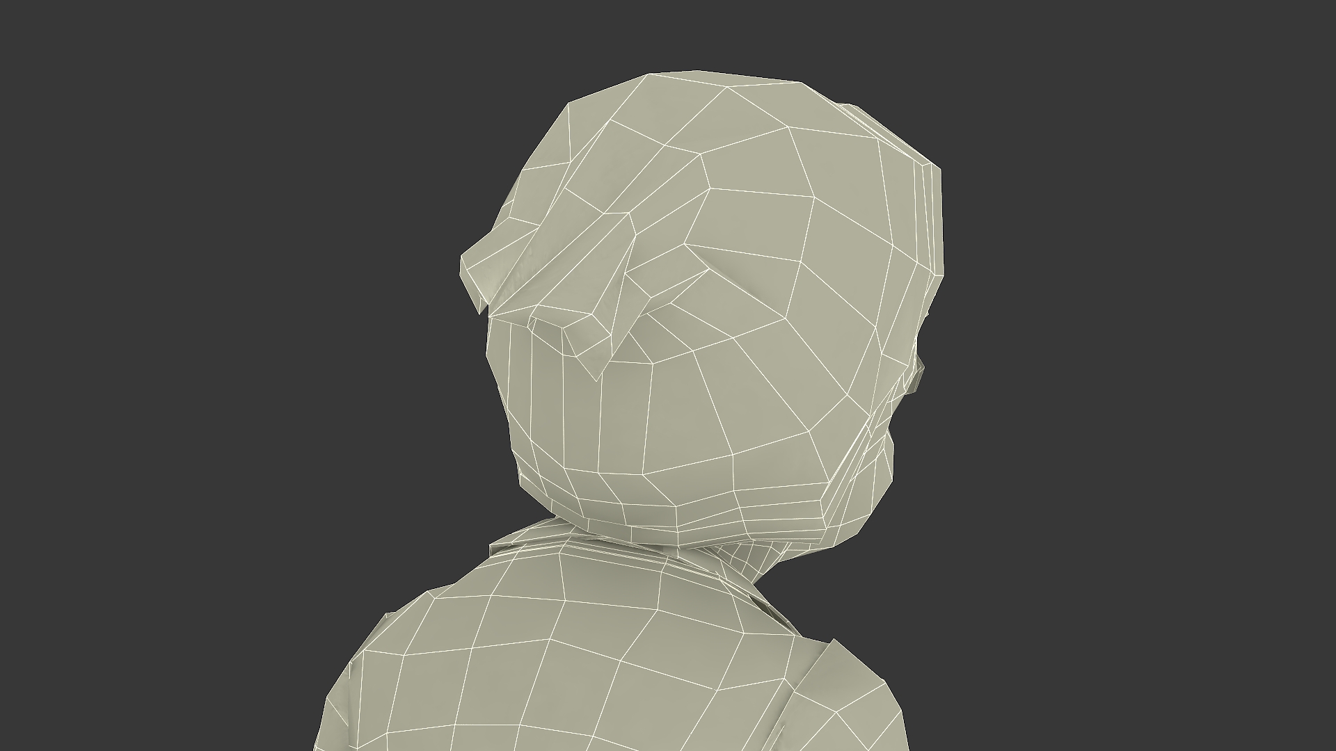 3D Little Black Boy Light Skin Autumn Clothes Rigged for Cinema 4D model