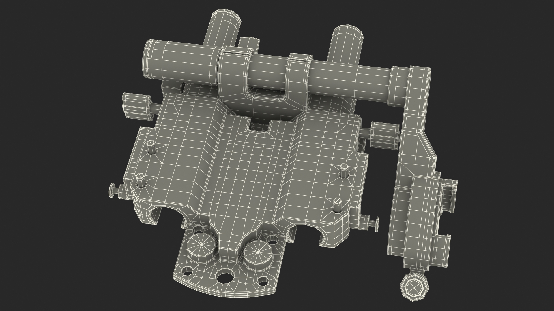 3D ARRI Mini Viewfinder Bracket model