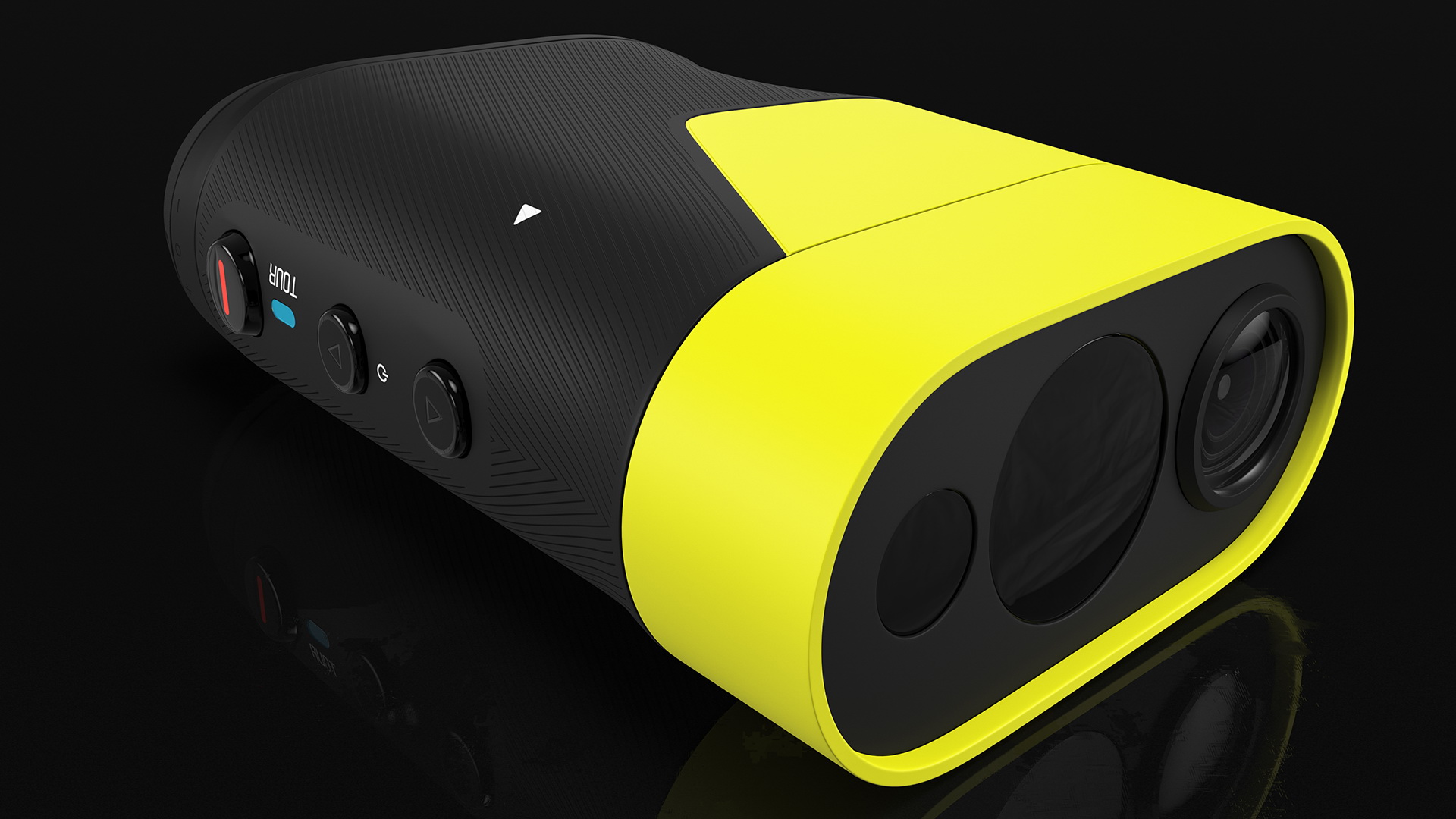 3D Golf Laser Range Finder model