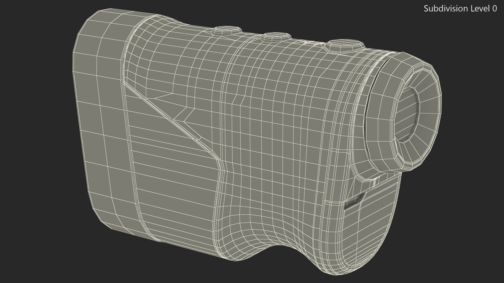 3D Golf Laser Range Finder model