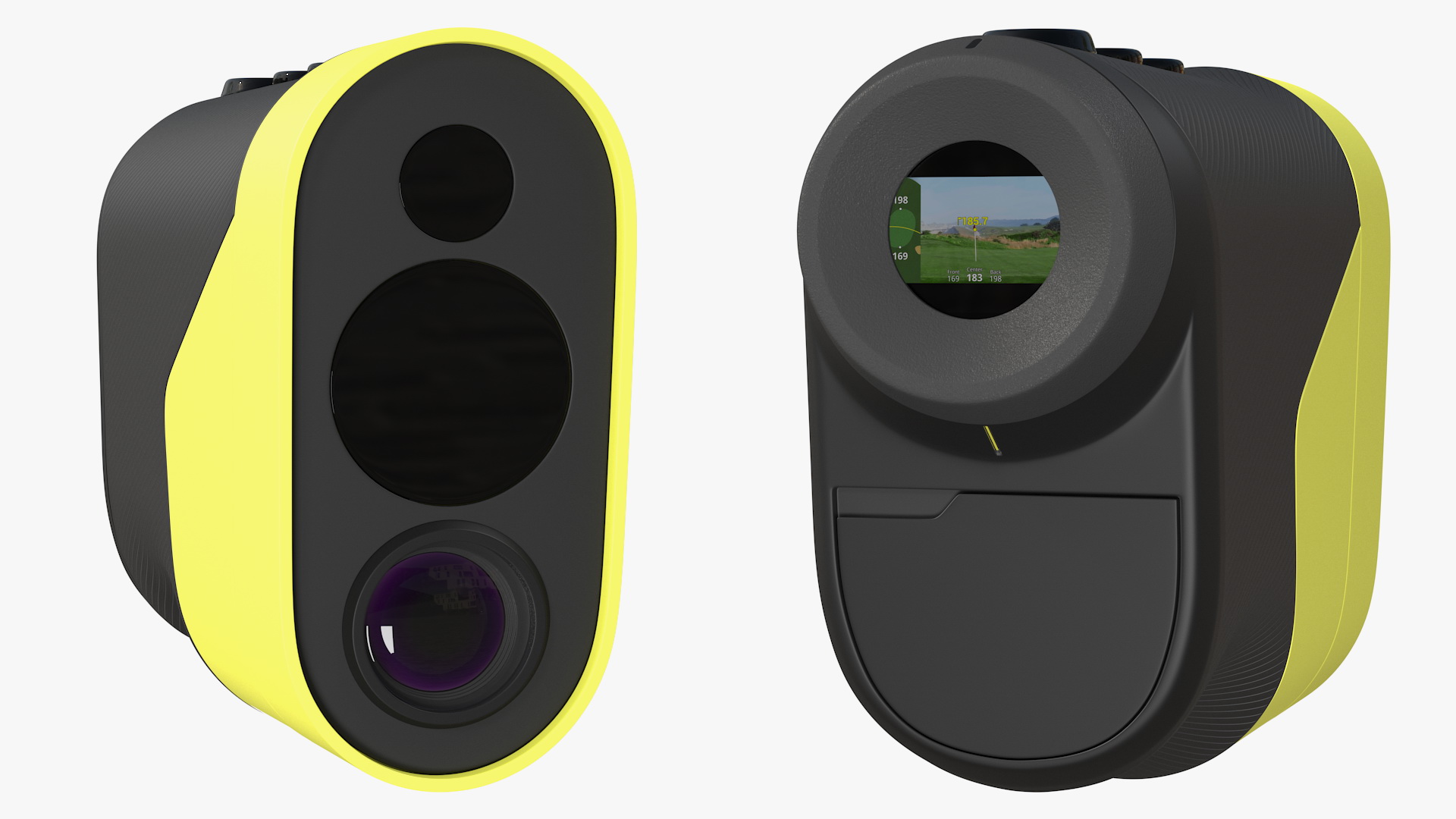 3D Golf Laser Range Finder model