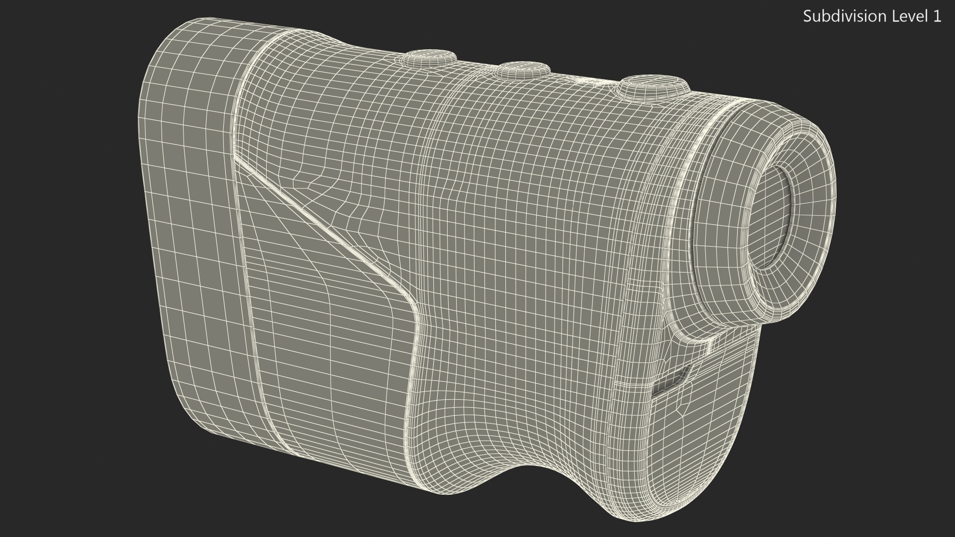 3D Golf Laser Range Finder model
