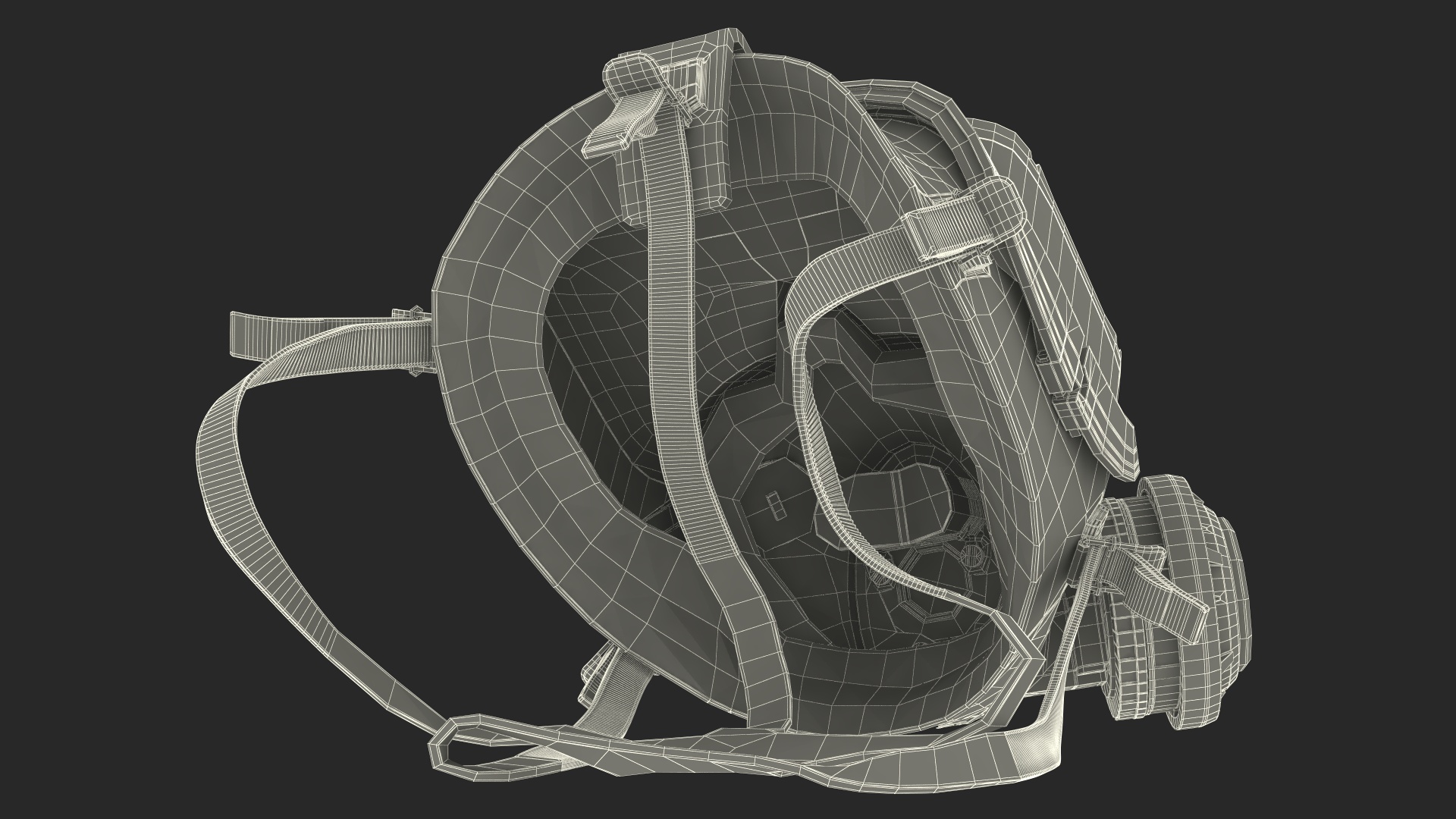 3D model Full Face Scuba Mask