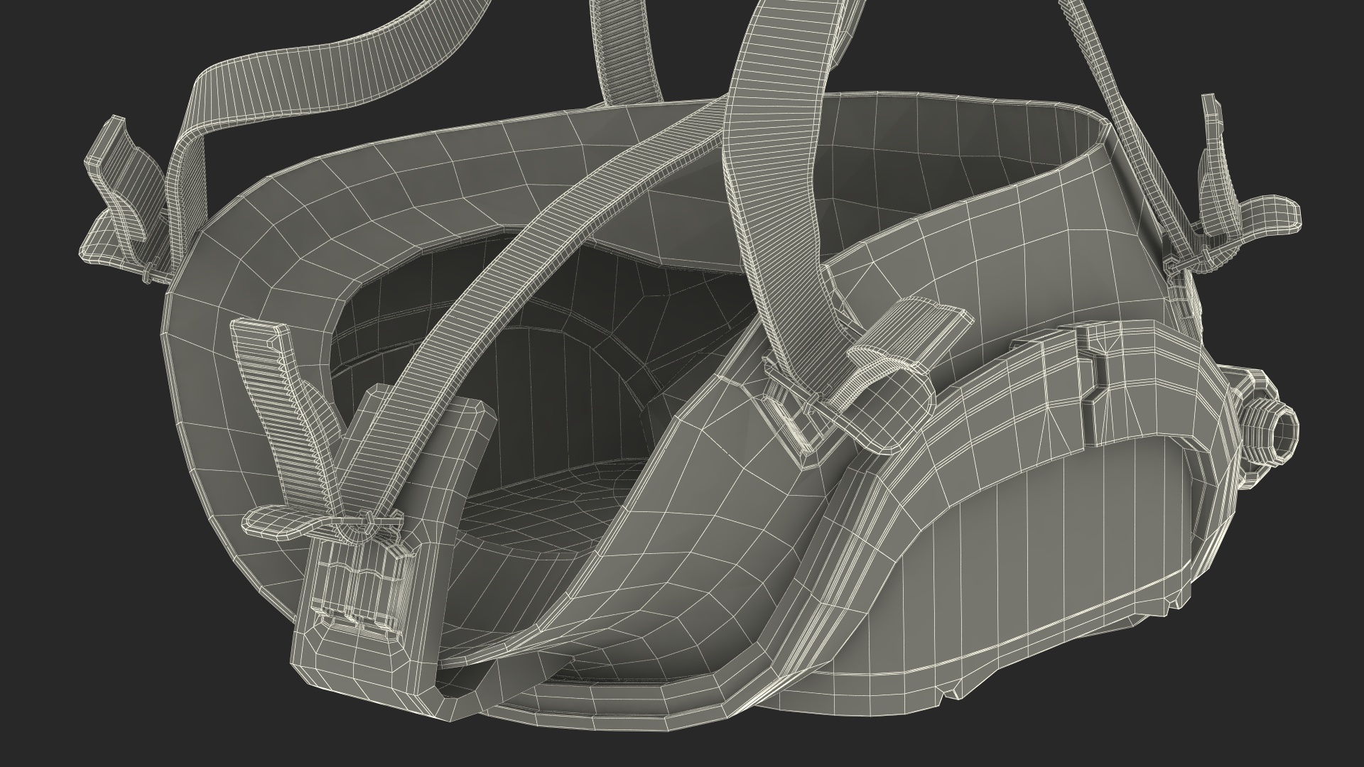 3D model Full Face Scuba Mask
