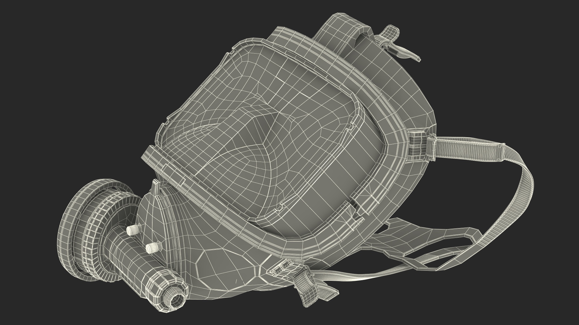 3D model Full Face Scuba Mask
