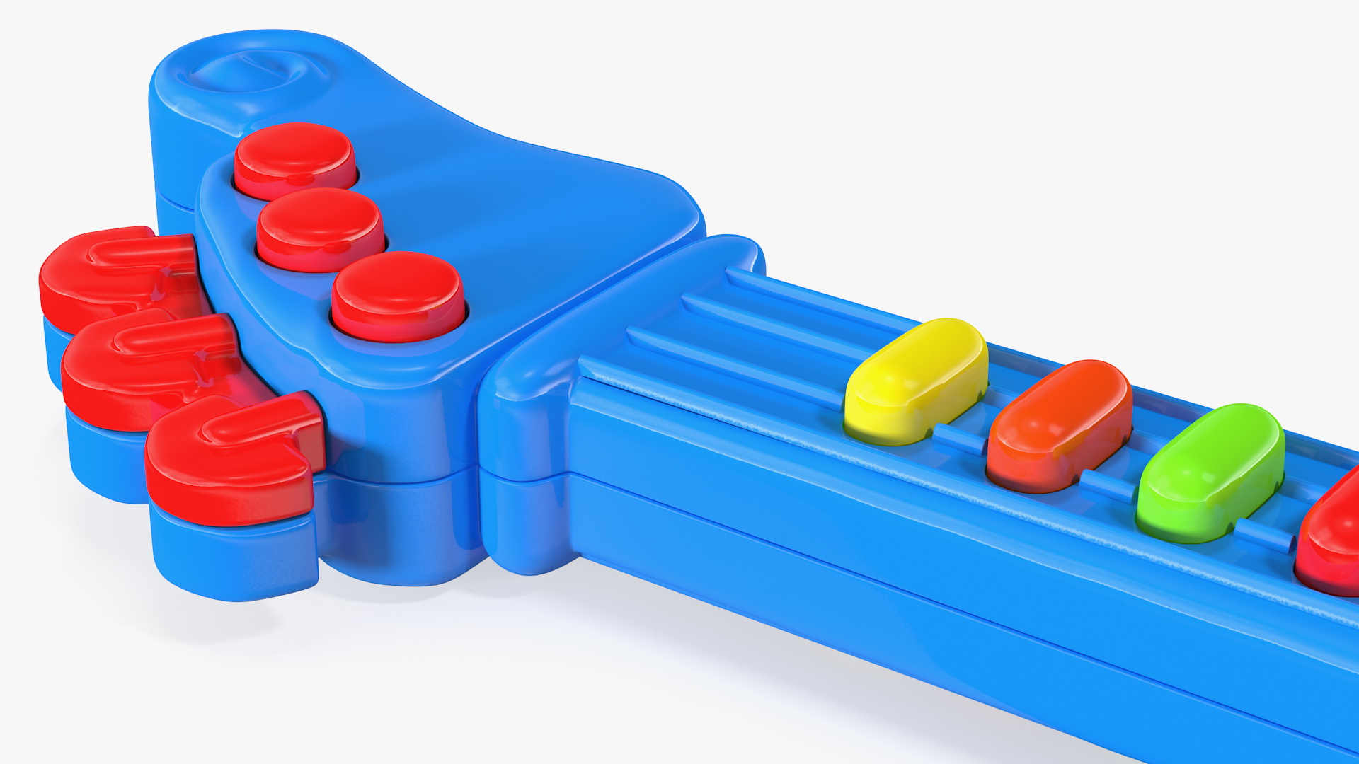 Kids Toy Electric Guitar 3D model