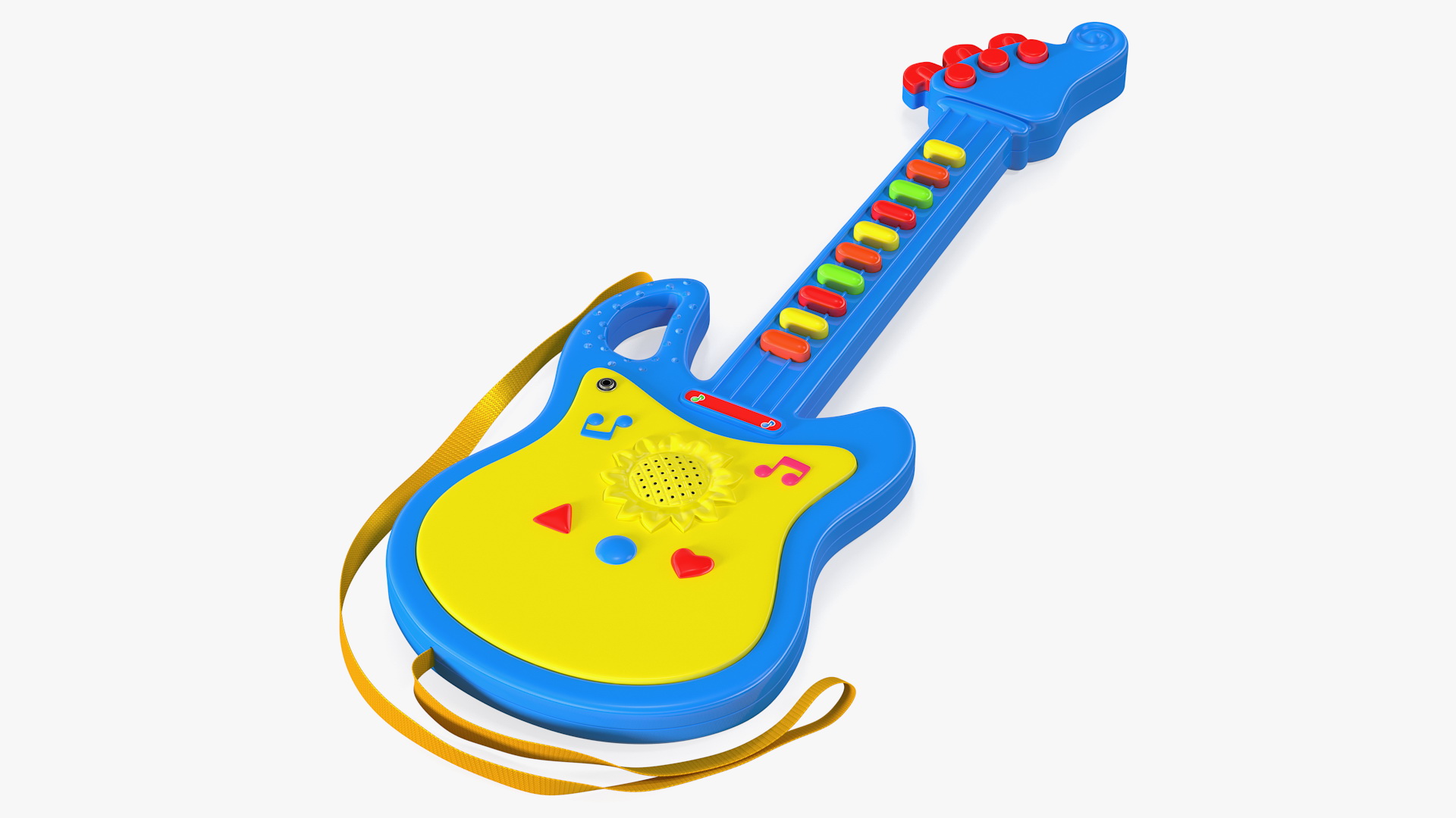 Kids Toy Electric Guitar 3D model