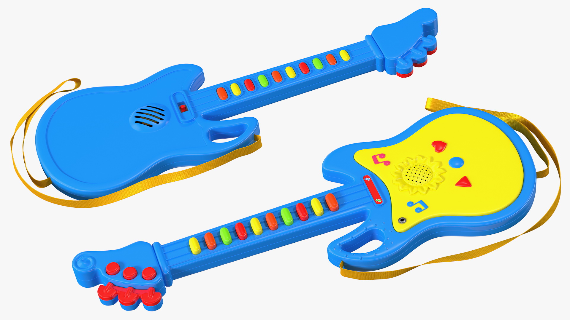Kids Toy Electric Guitar 3D model