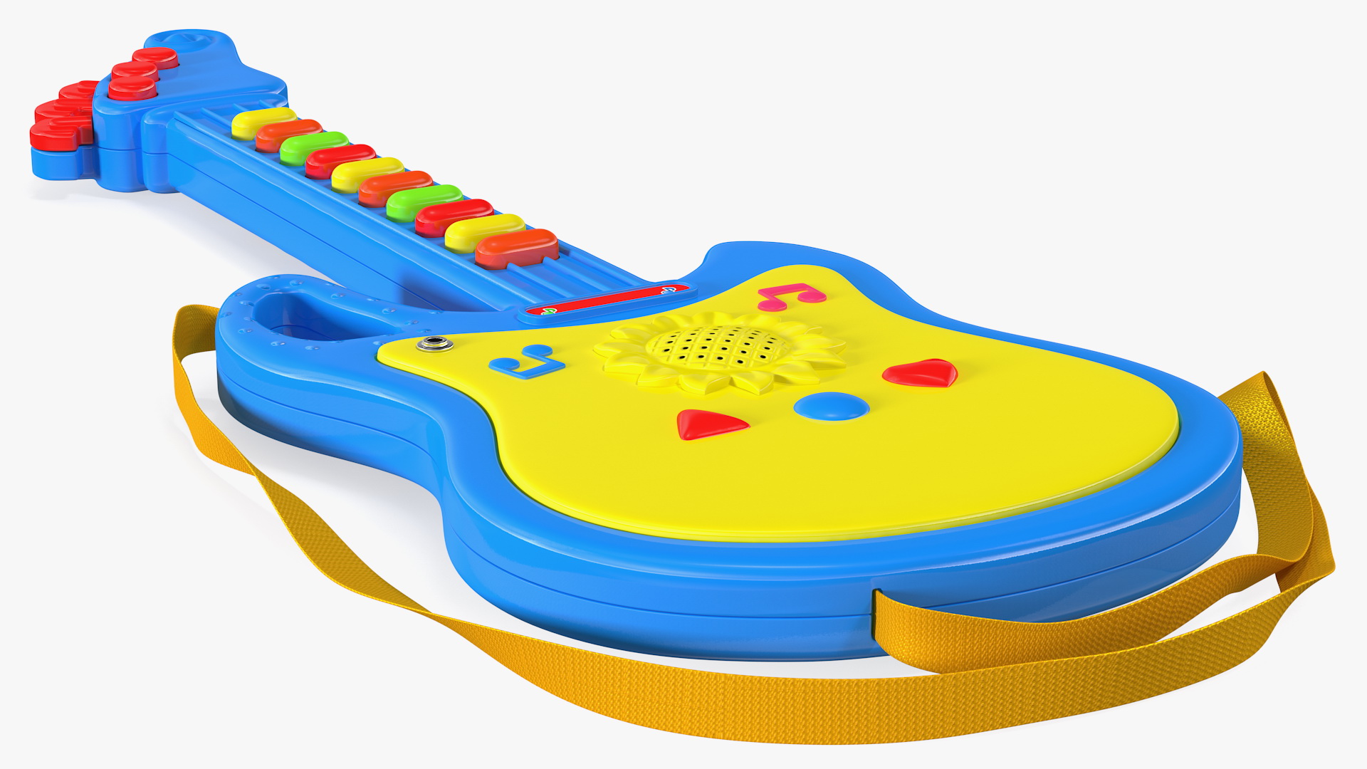 Kids Toy Electric Guitar 3D model
