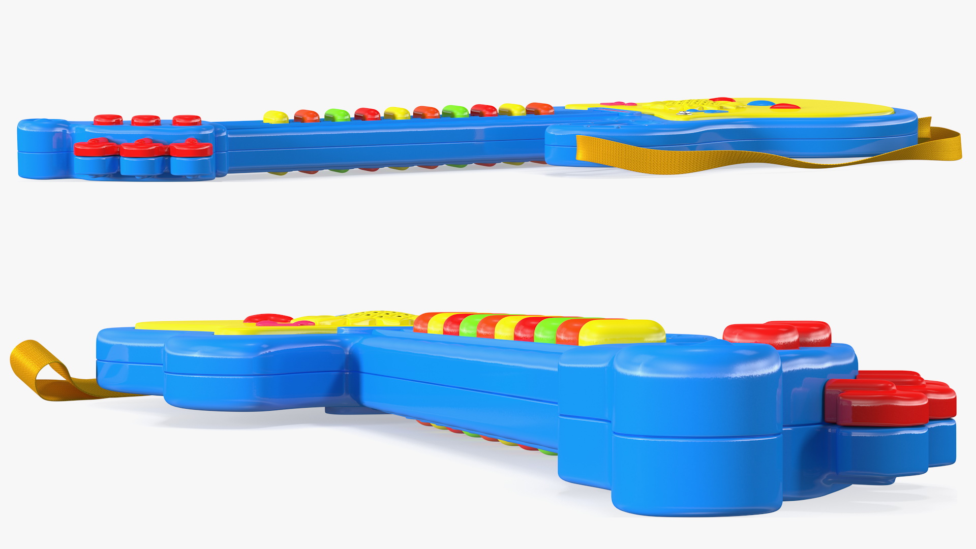 Kids Toy Electric Guitar 3D model