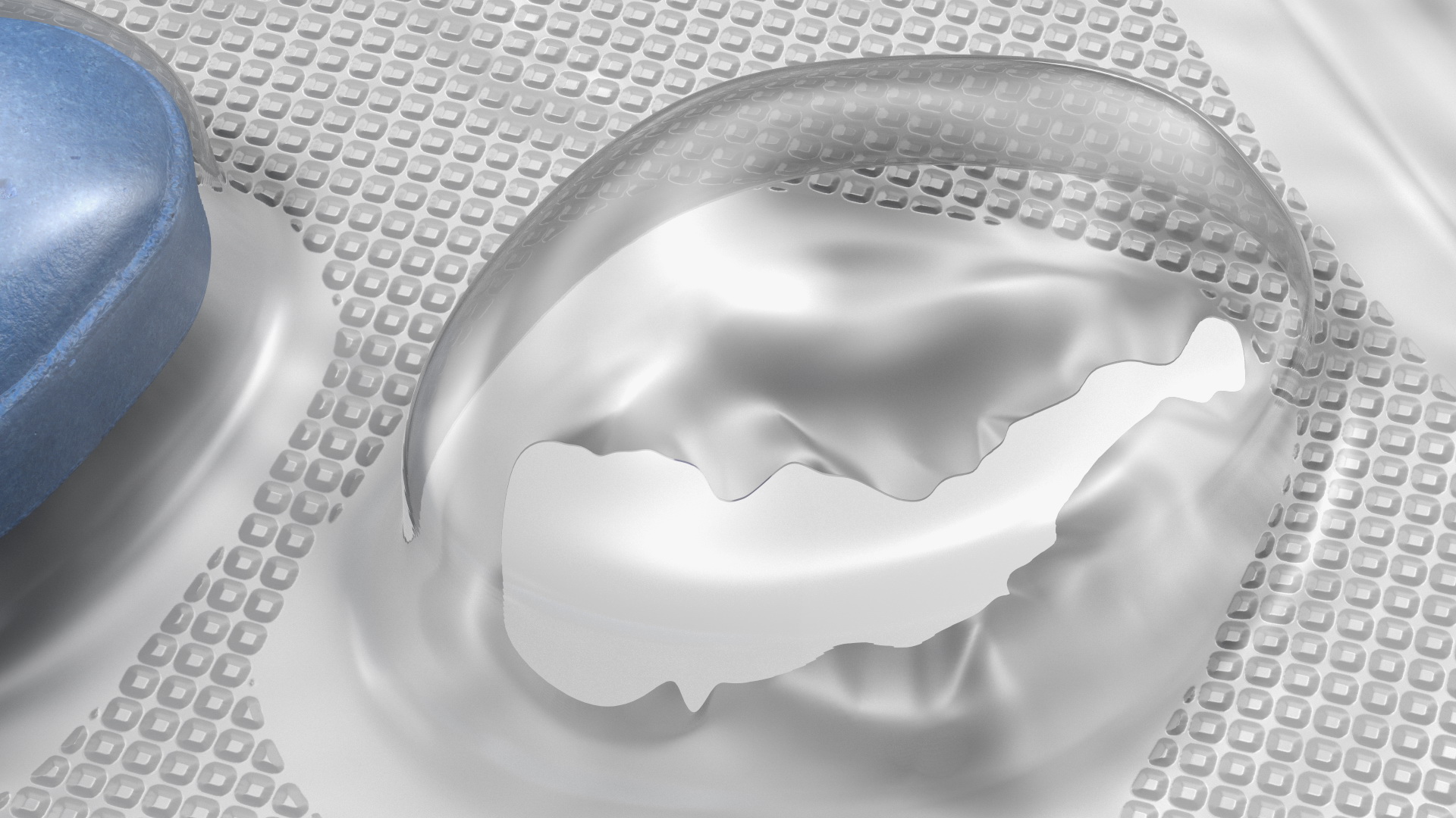 Viagra Blister Pack Open 3D model