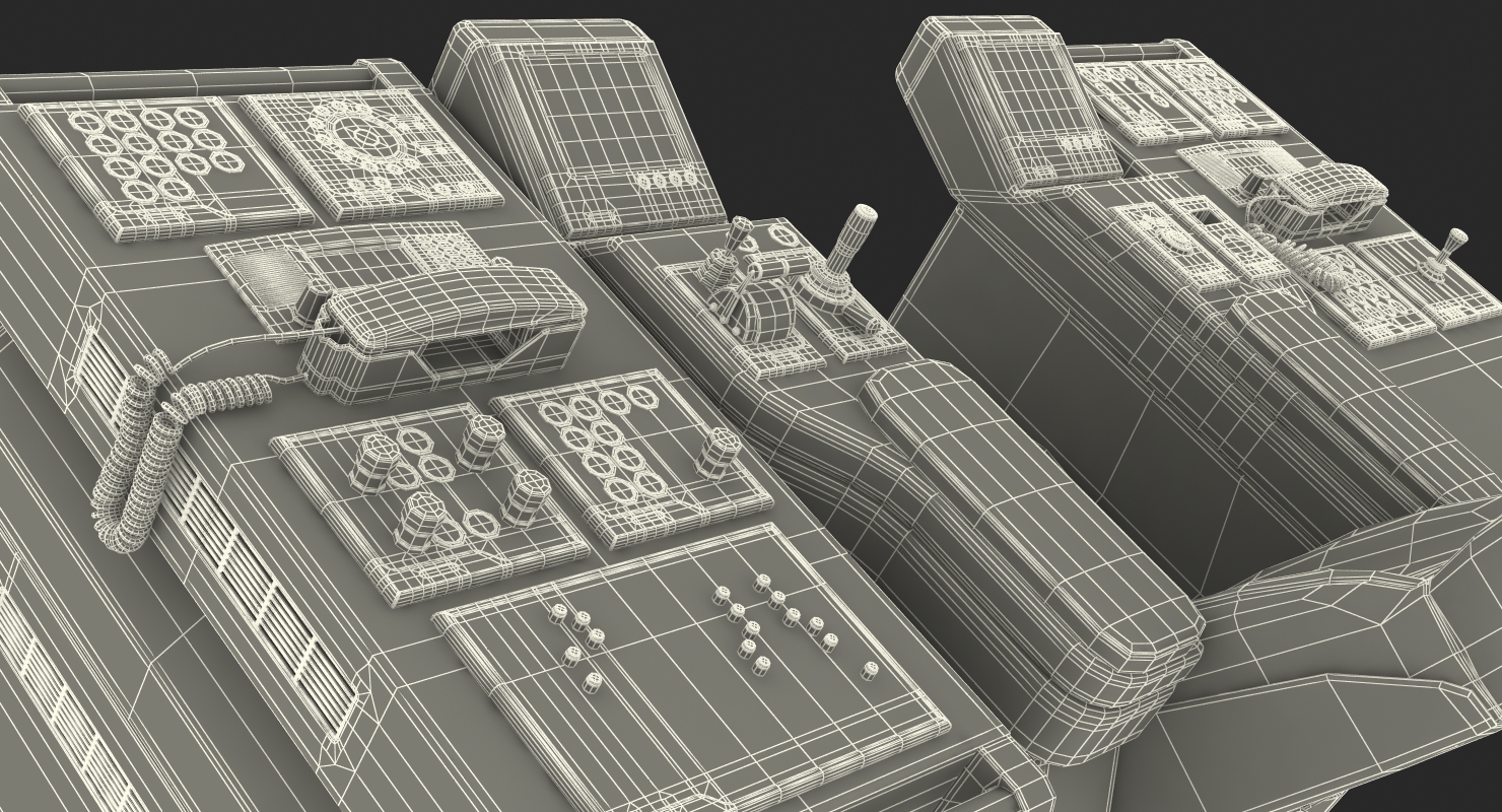 Marine Multifunction Workstation 3D