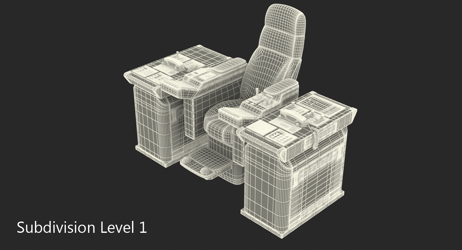 Marine Multifunction Workstation 3D