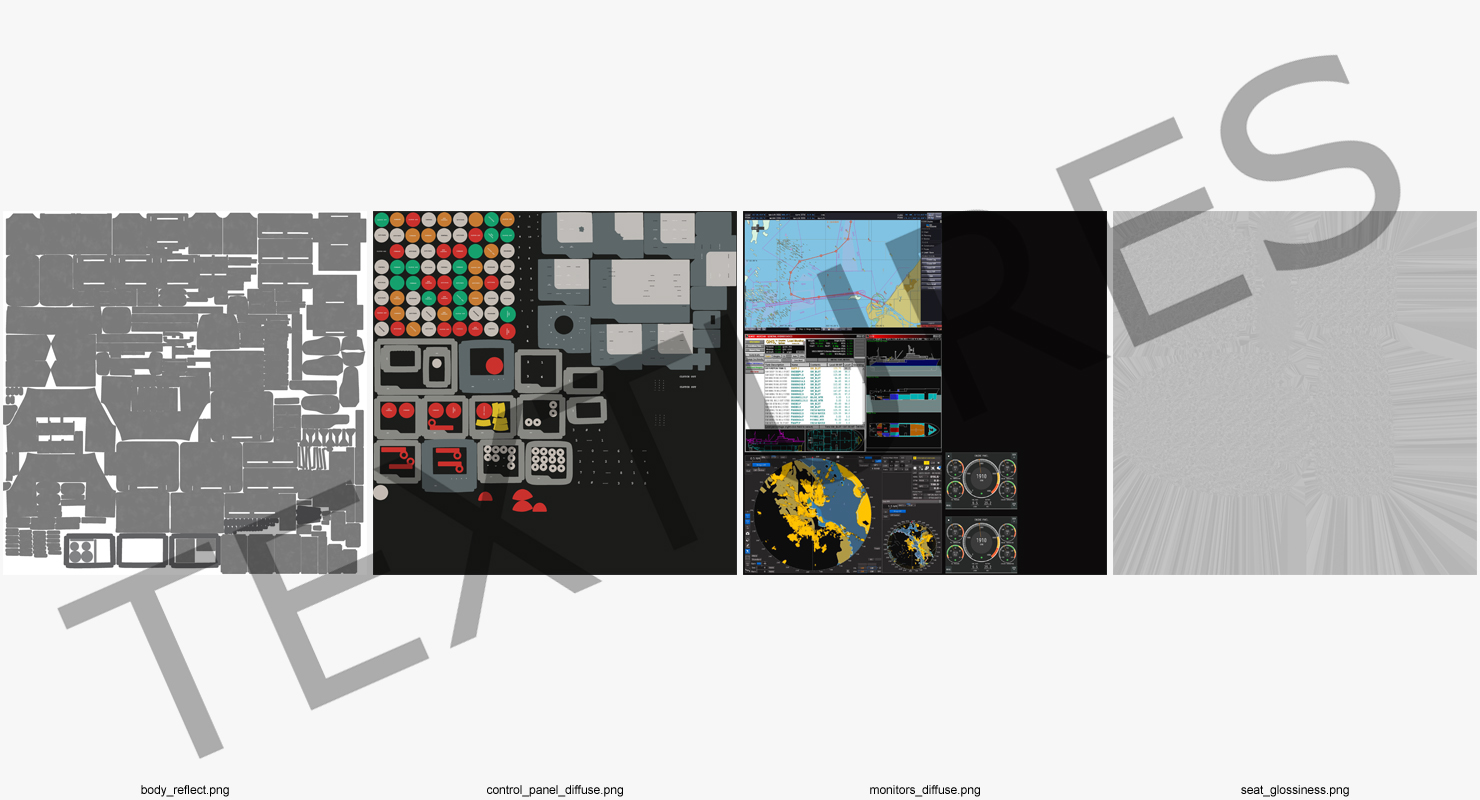 Marine Multifunction Workstation 3D