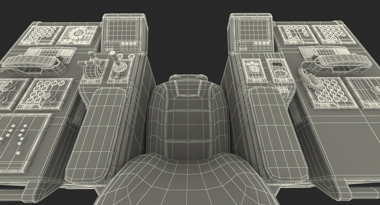 Marine Multifunction Workstation 3D