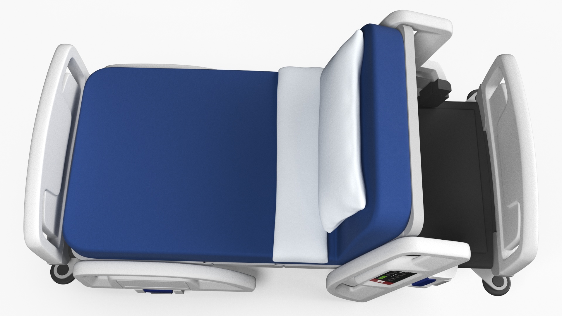 3D model Smart Hospital Bed Sitting Position