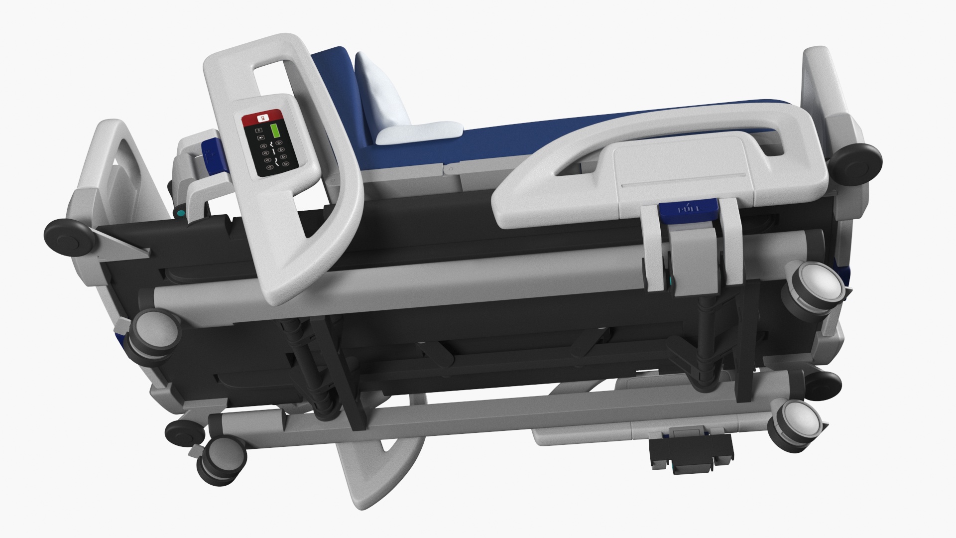 3D model Smart Hospital Bed Sitting Position