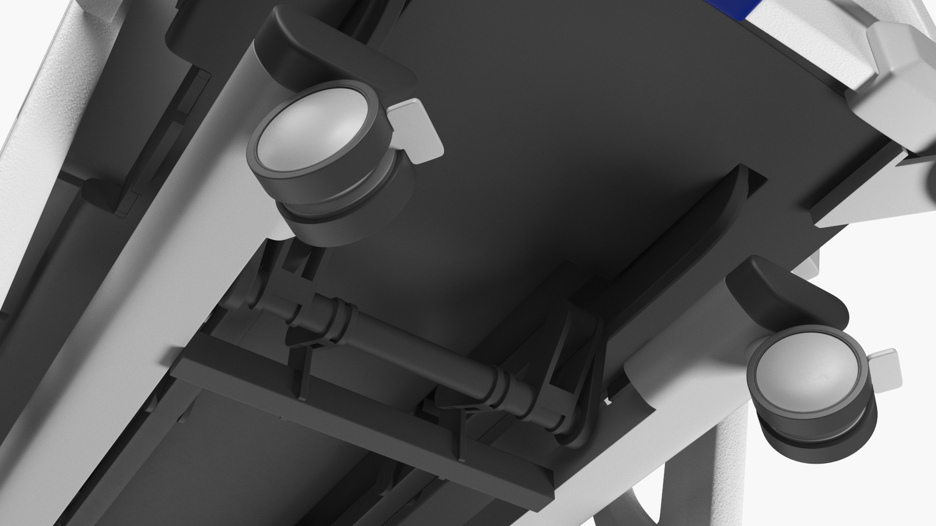 3D model Smart Hospital Bed Sitting Position